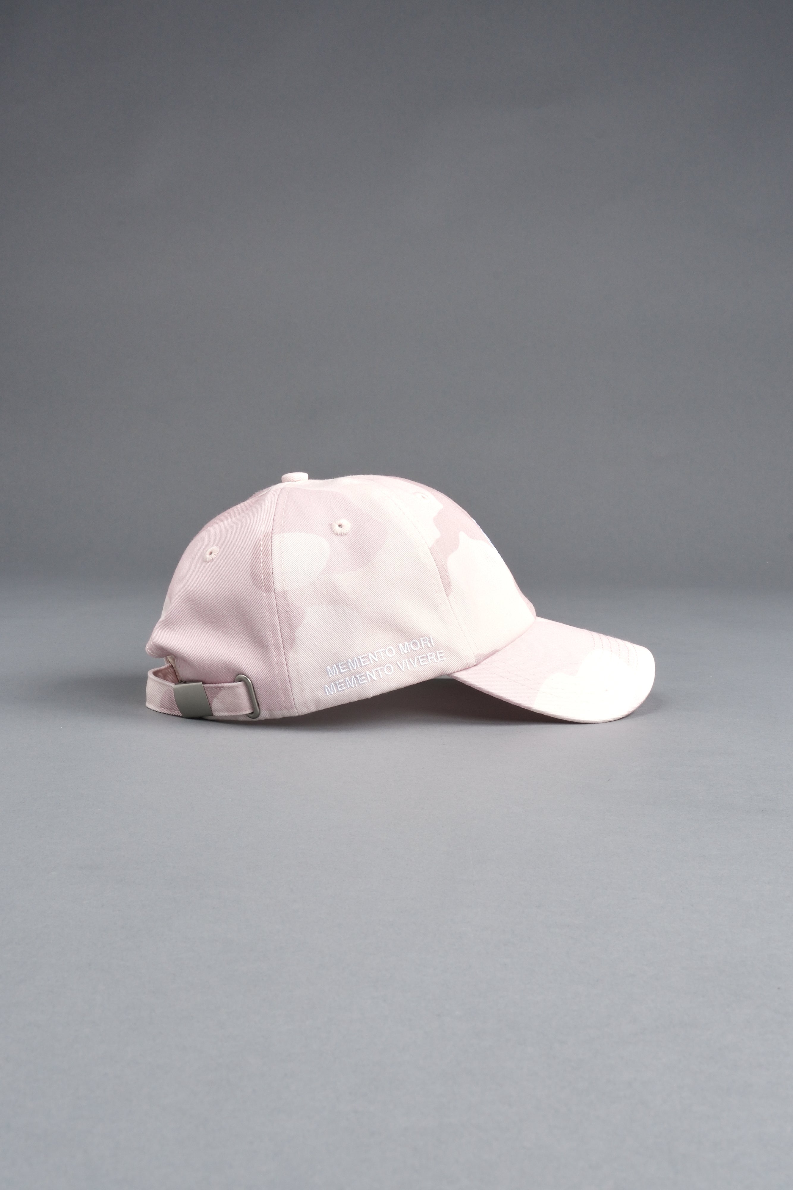 Wolf Head Forever Dad Hat V2 in Blush Vintage Woodland Camo — imagem 6
