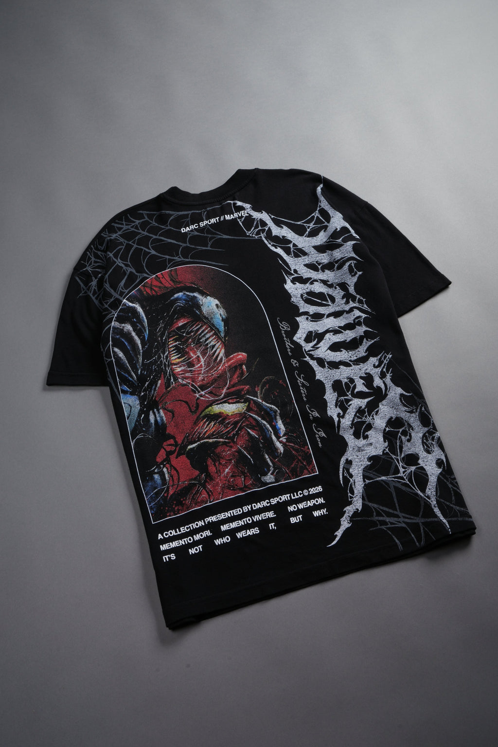 Venom Core Premium Oversized Tee in Black
