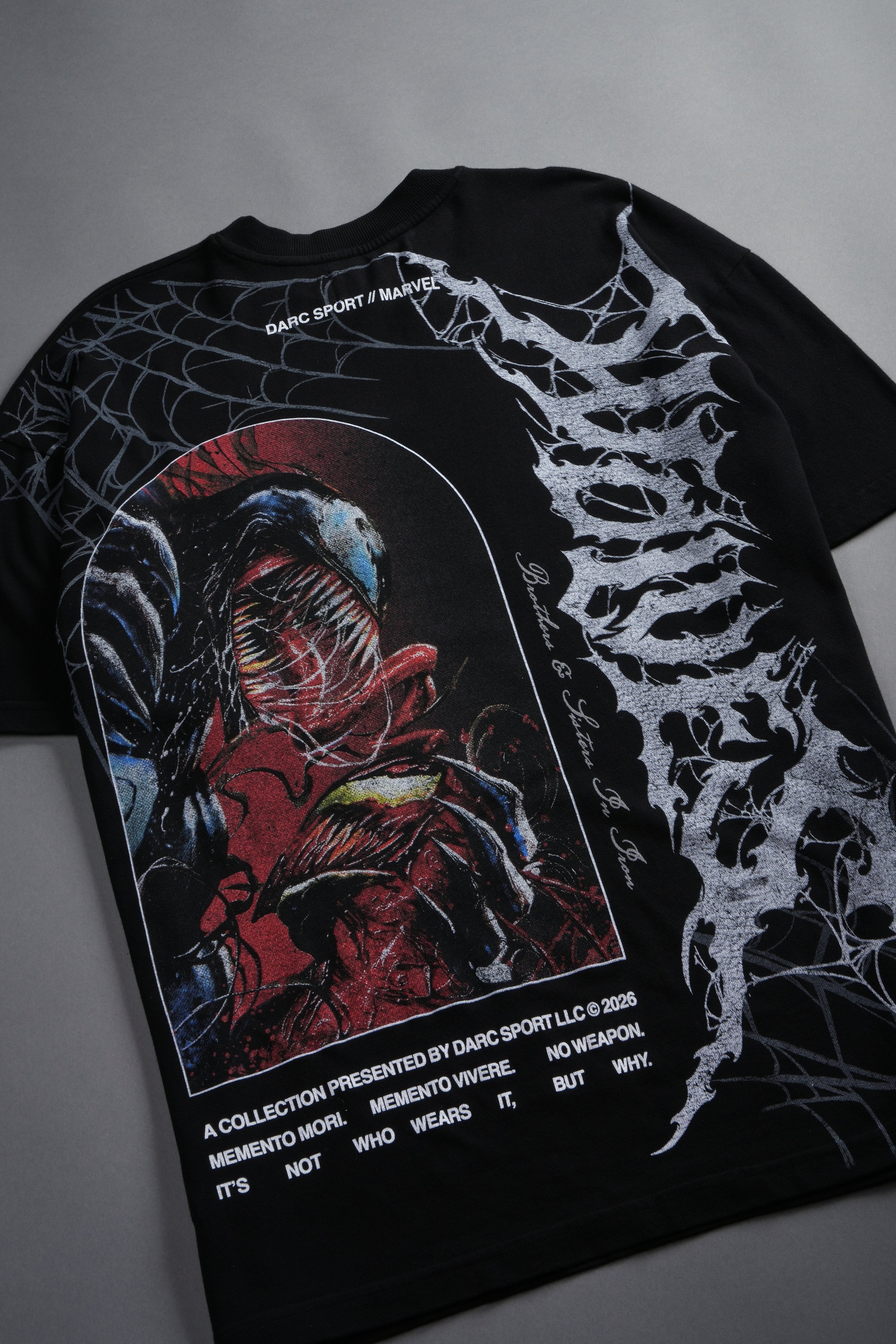 Venom Core Premium Oversized Tee in Black