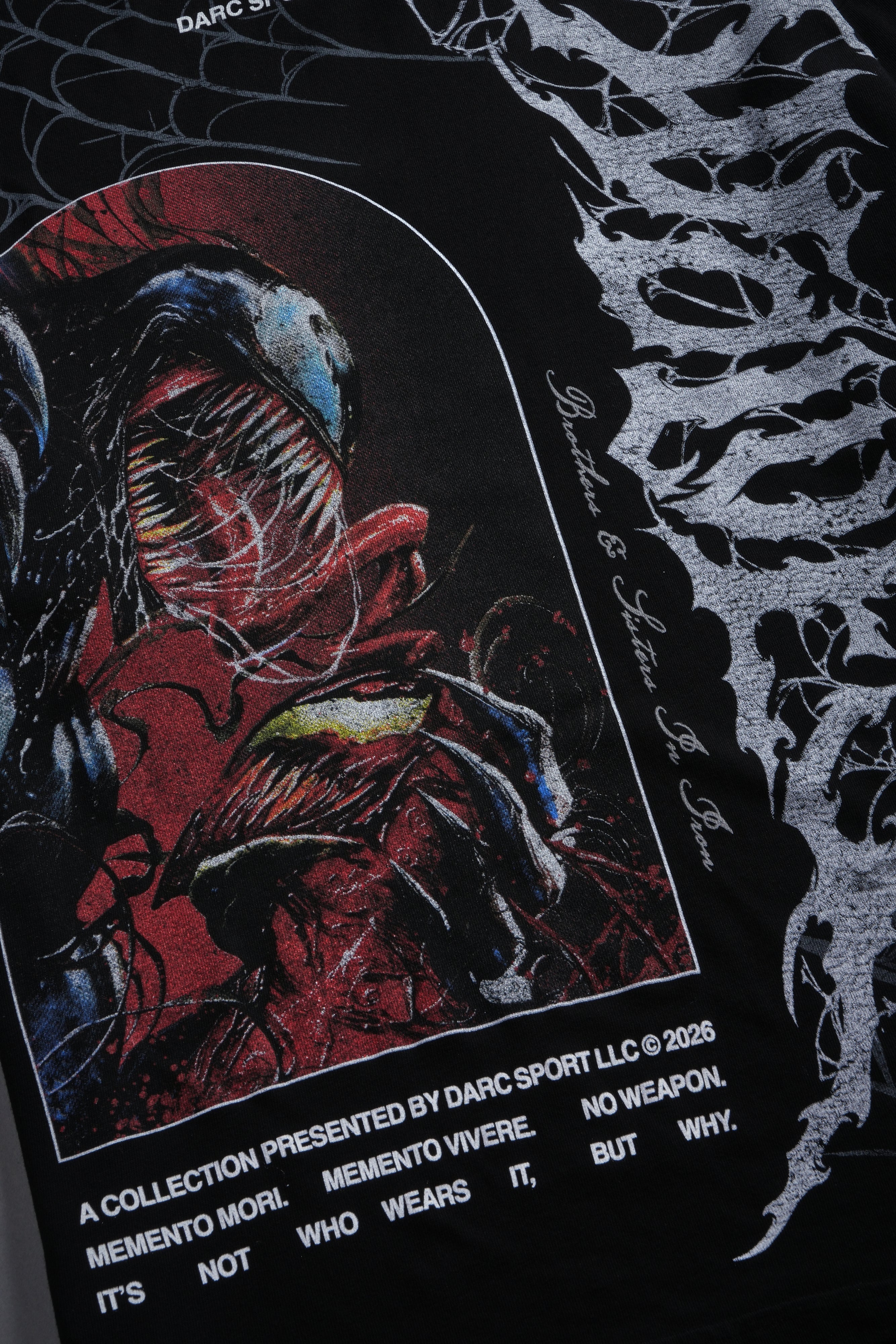 Venom Core Premium Oversized Tee in Black