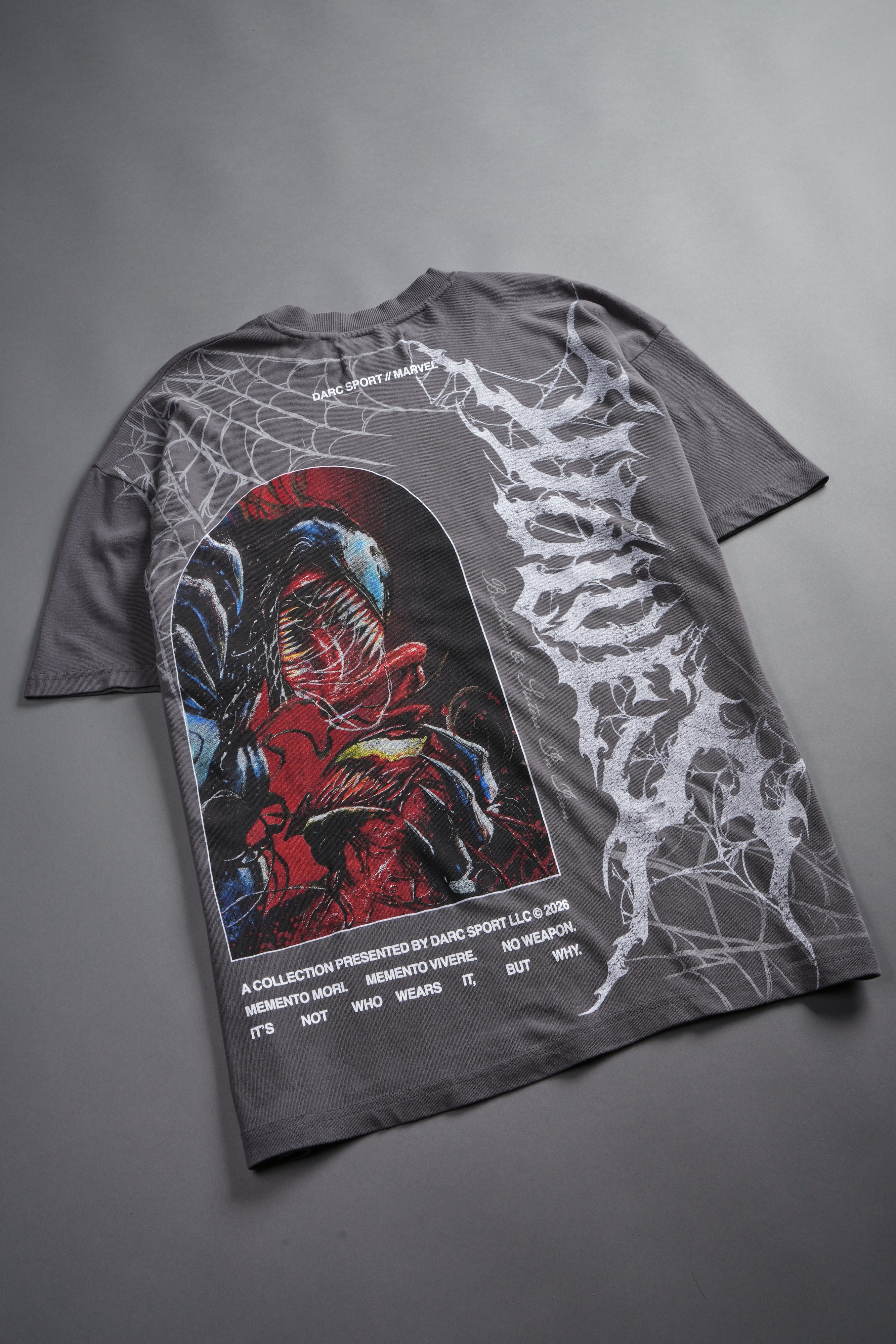Venom Core Premium Oversized Tee in Slate Gray