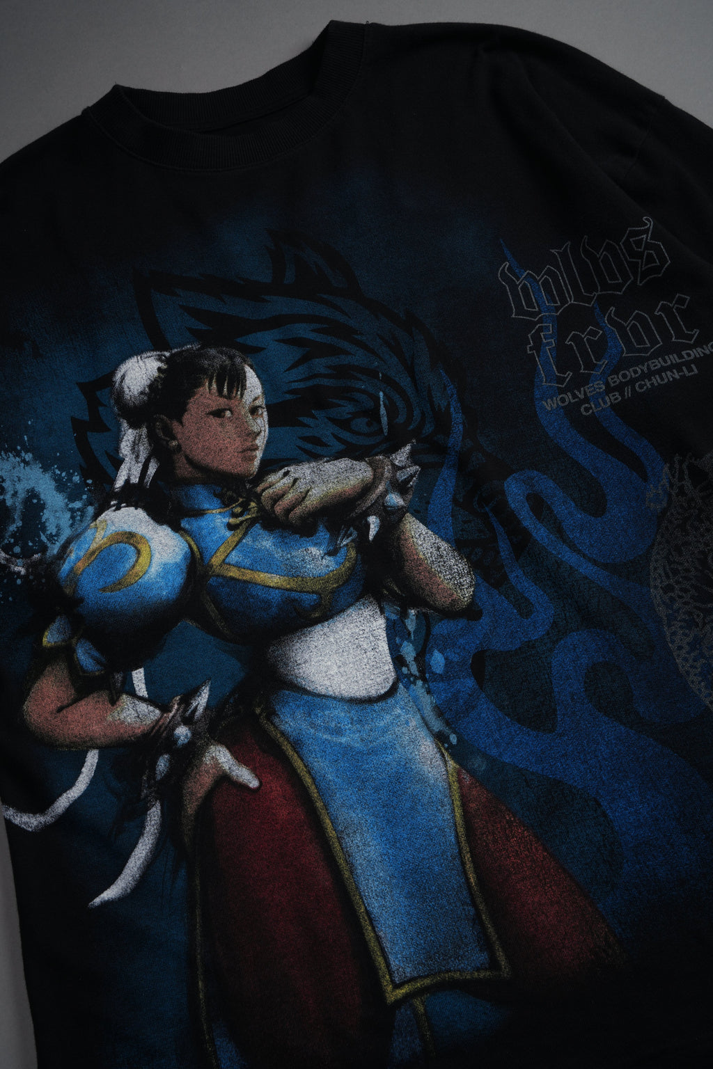 Chun Li Premium Oversized Tee In Black - imagem 3
