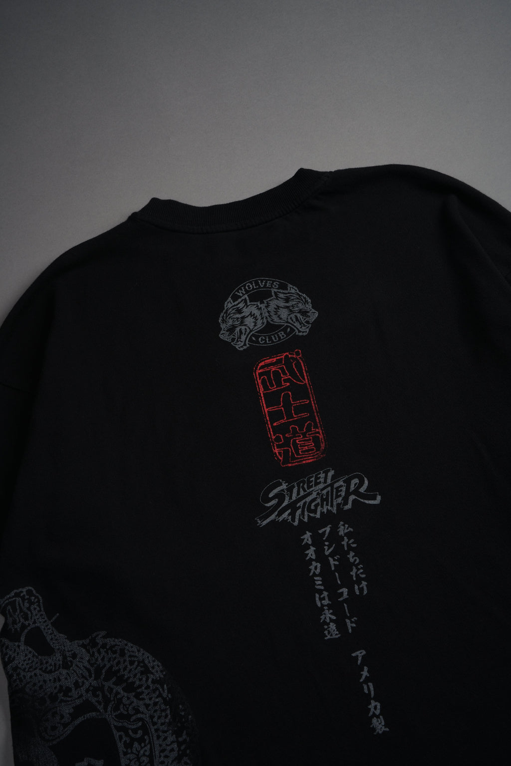 Chun Li Premium Oversized Tee In Black - imagem 4