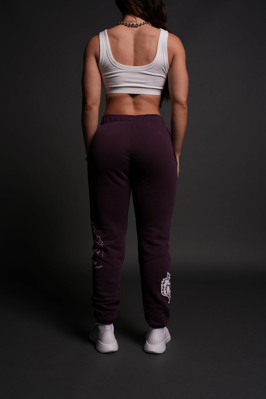 No Match She Post Lounge Sweats in Storm Purple - imagem 6