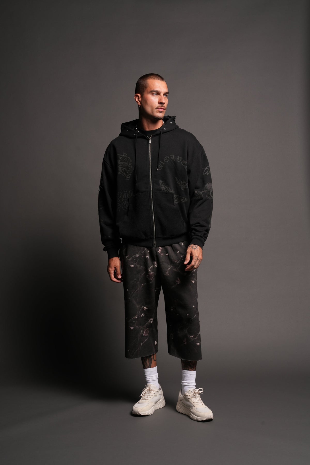 Wolves Heritage Lennox Sweat Pants In All Of Us Camo - imagem 6