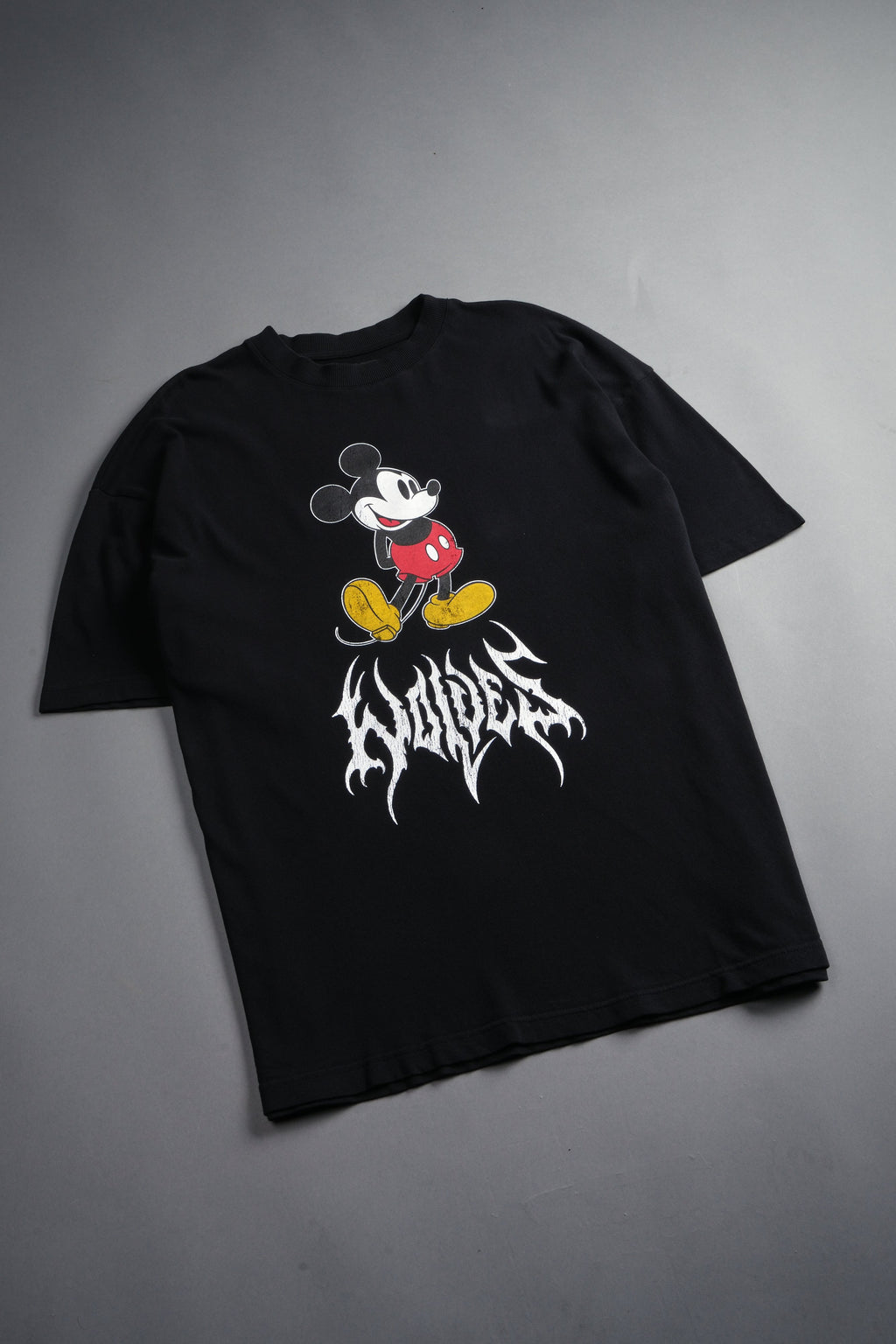 Mickey Mouse Hesh Premium Oversized Tee in Black