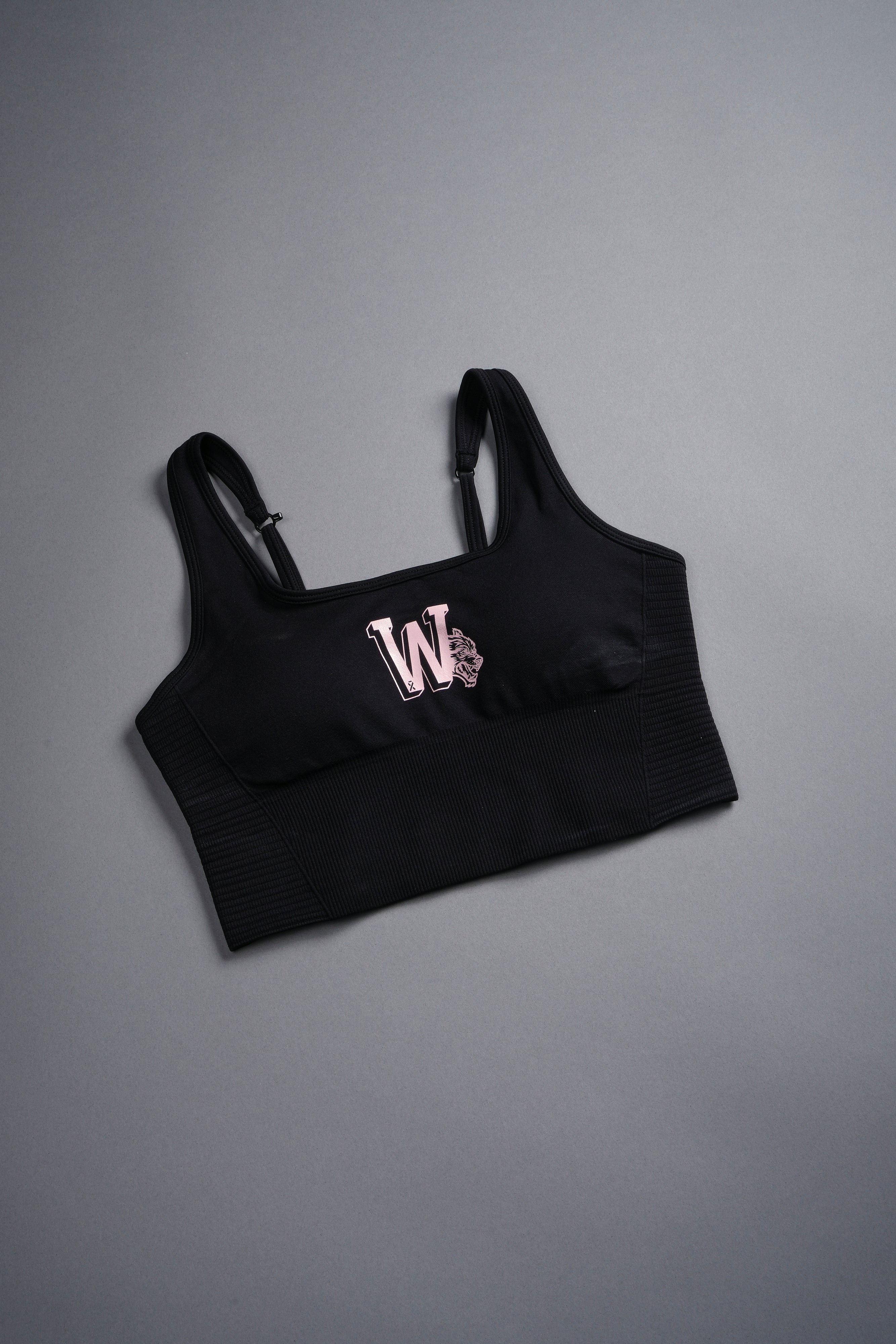 Keep On Fighting "Everson Seamless" Valencourt Bra in Black — imagem 8