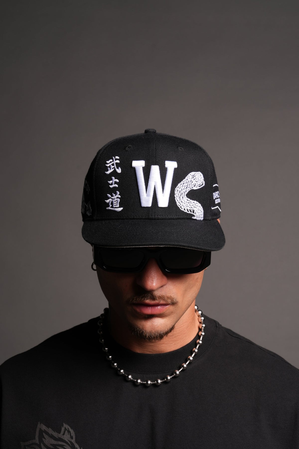 Darc Sport Icons Fitted Cap In Black/White - imagem 3