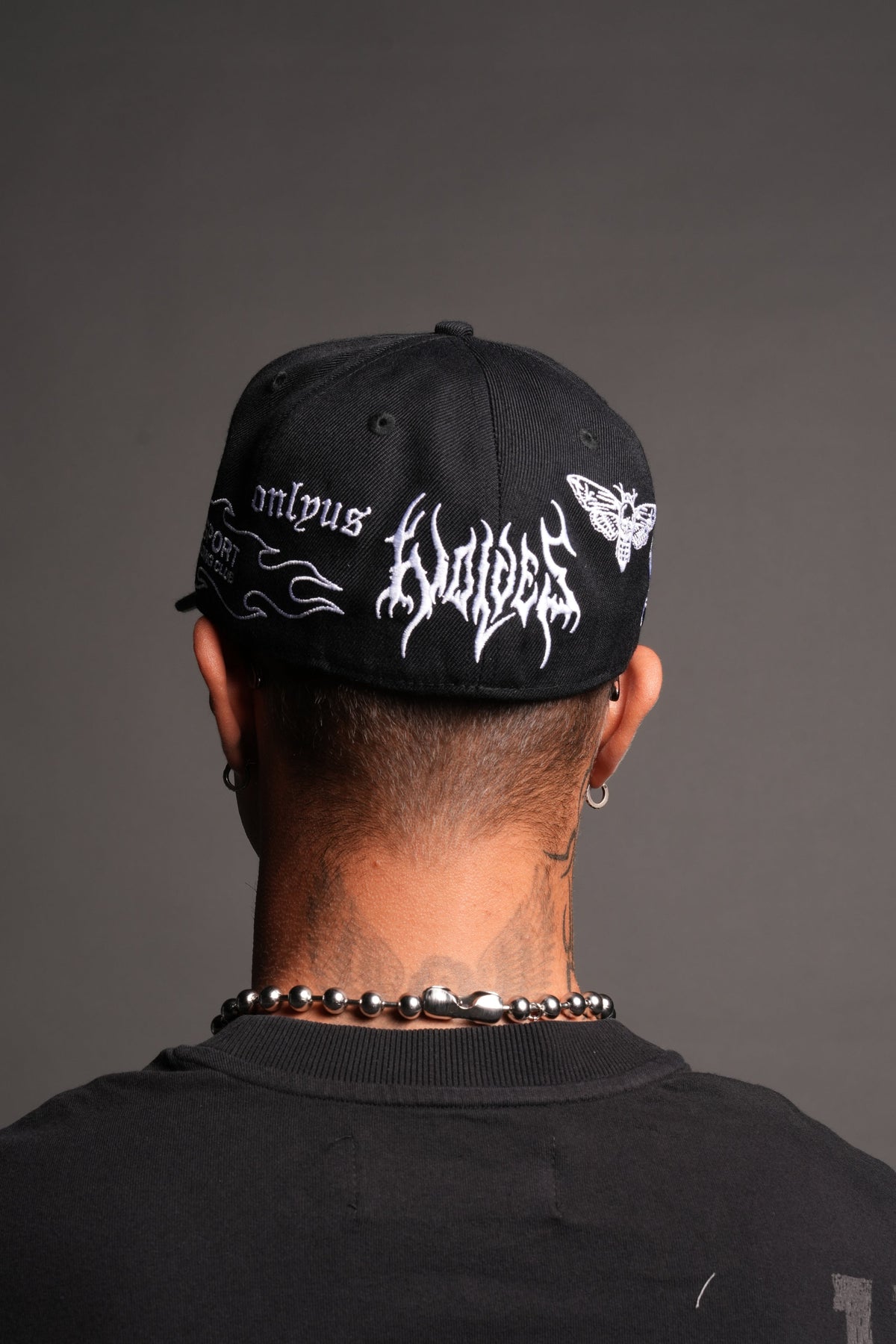 Darc Sport Icons Fitted Cap In Black/White - imagem 6
