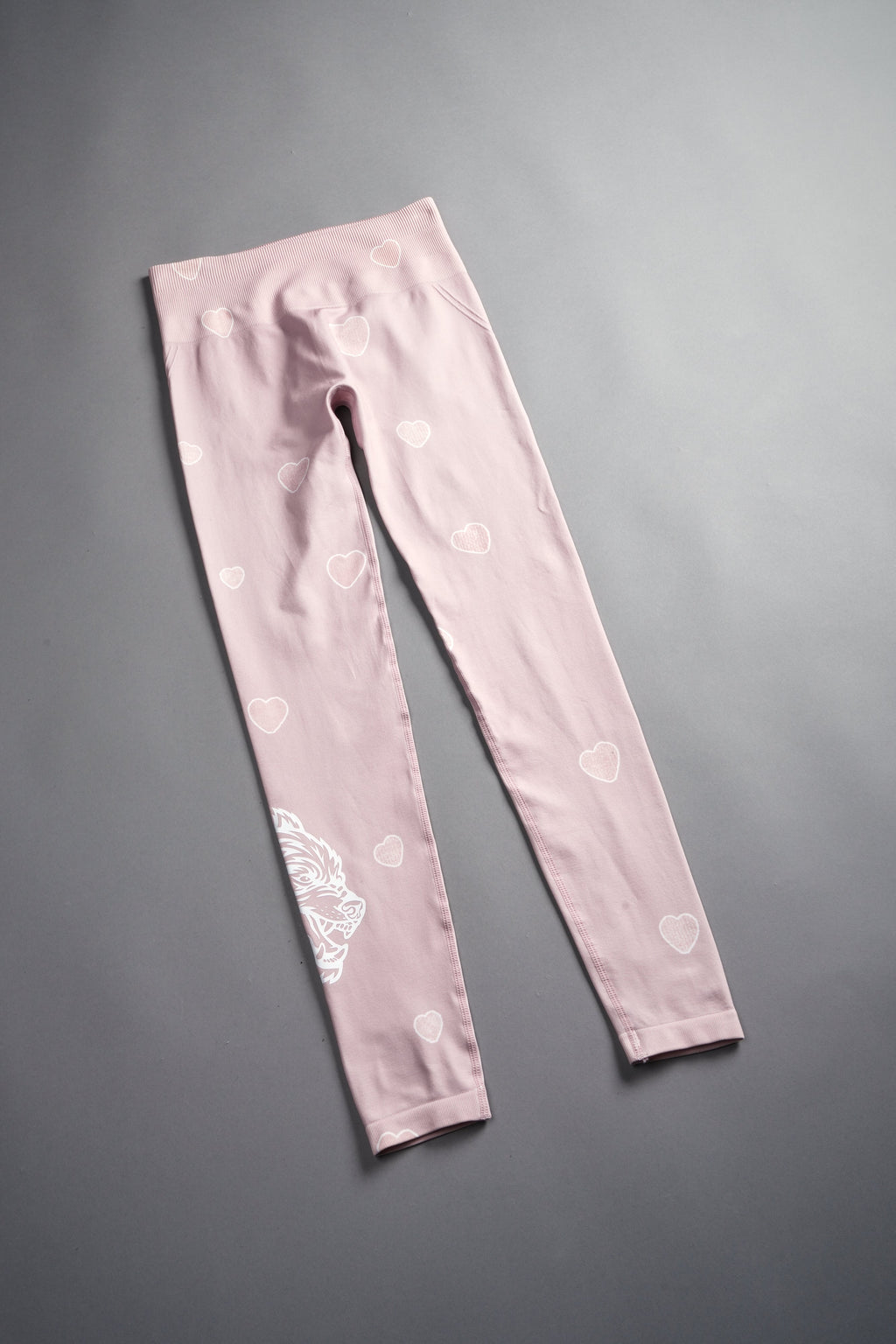 Her Energy "Everson" Huxley Scrunch Leggings in Heart Candy Blush Pink — imagem 7