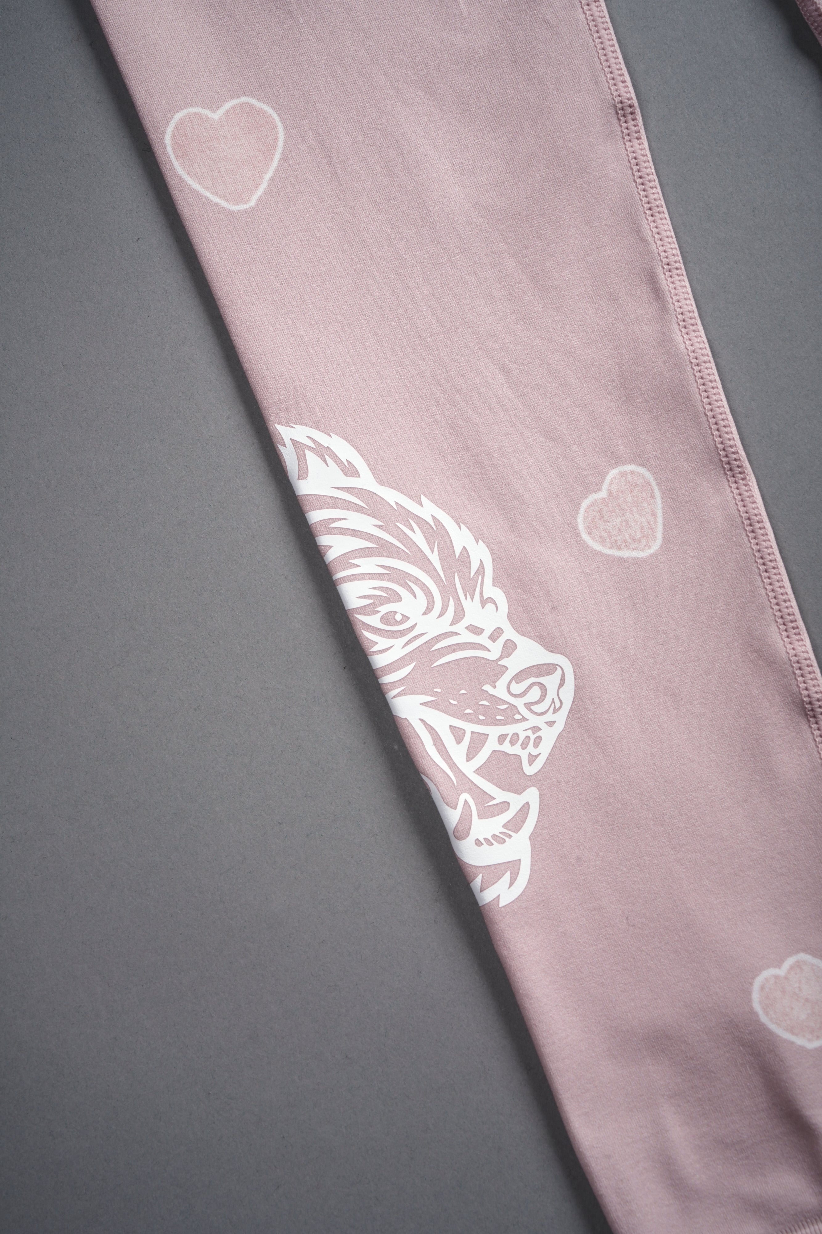 Her Energy "Everson" Huxley Scrunch Leggings in Heart Candy Blush Pink — imagem 9