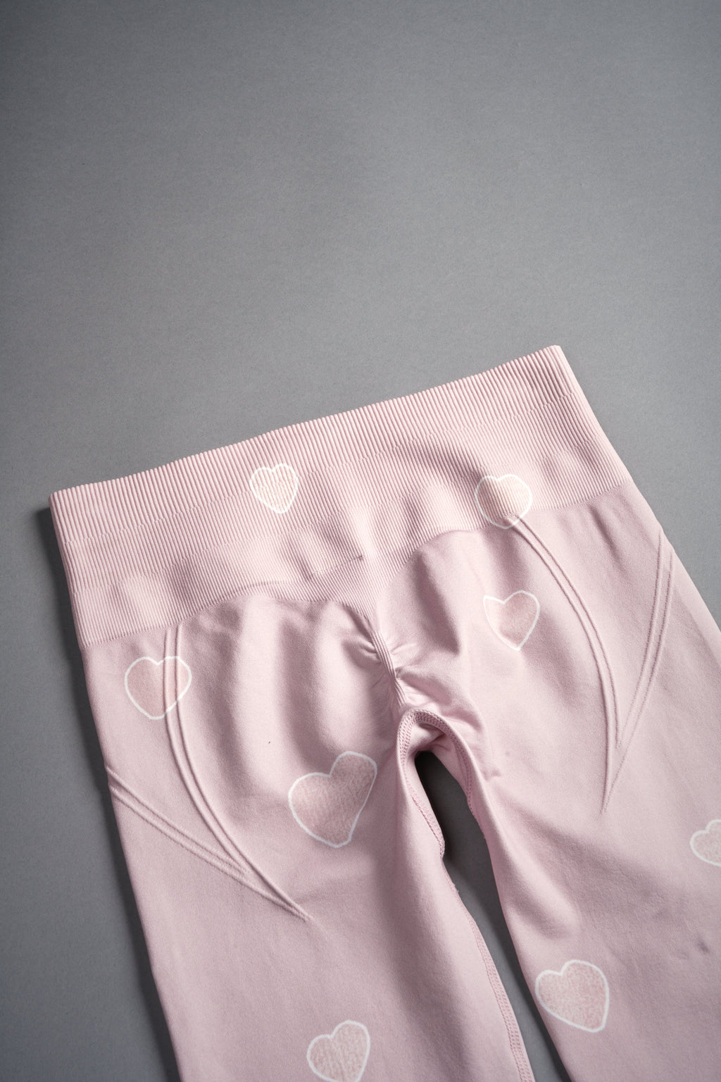 Her Energy "Everson" Huxley Scrunch Leggings in Heart Candy Blush Pink — imagem 8