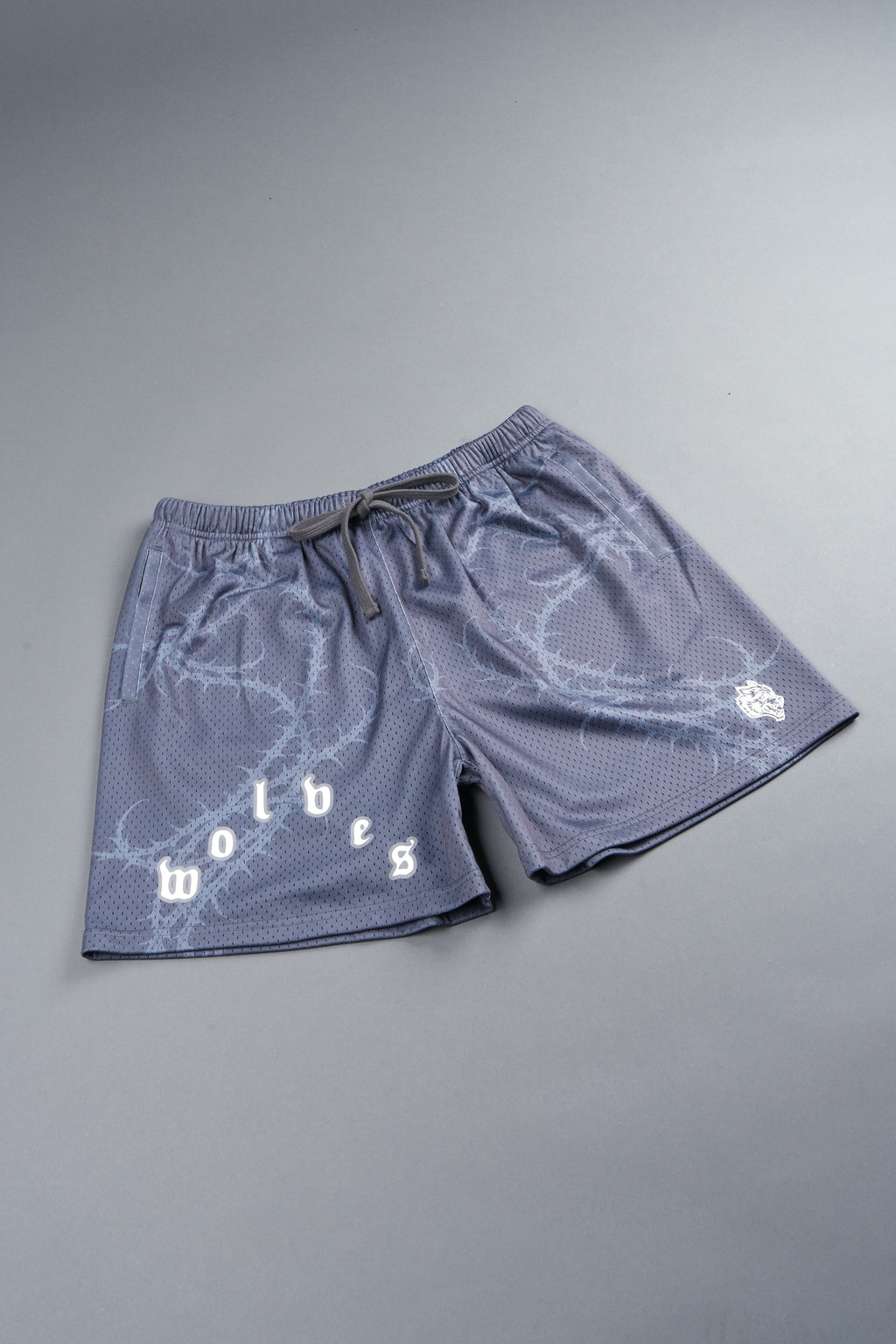 Thorns Frvr Mesh Shorts In Slate Gray — imagem 3