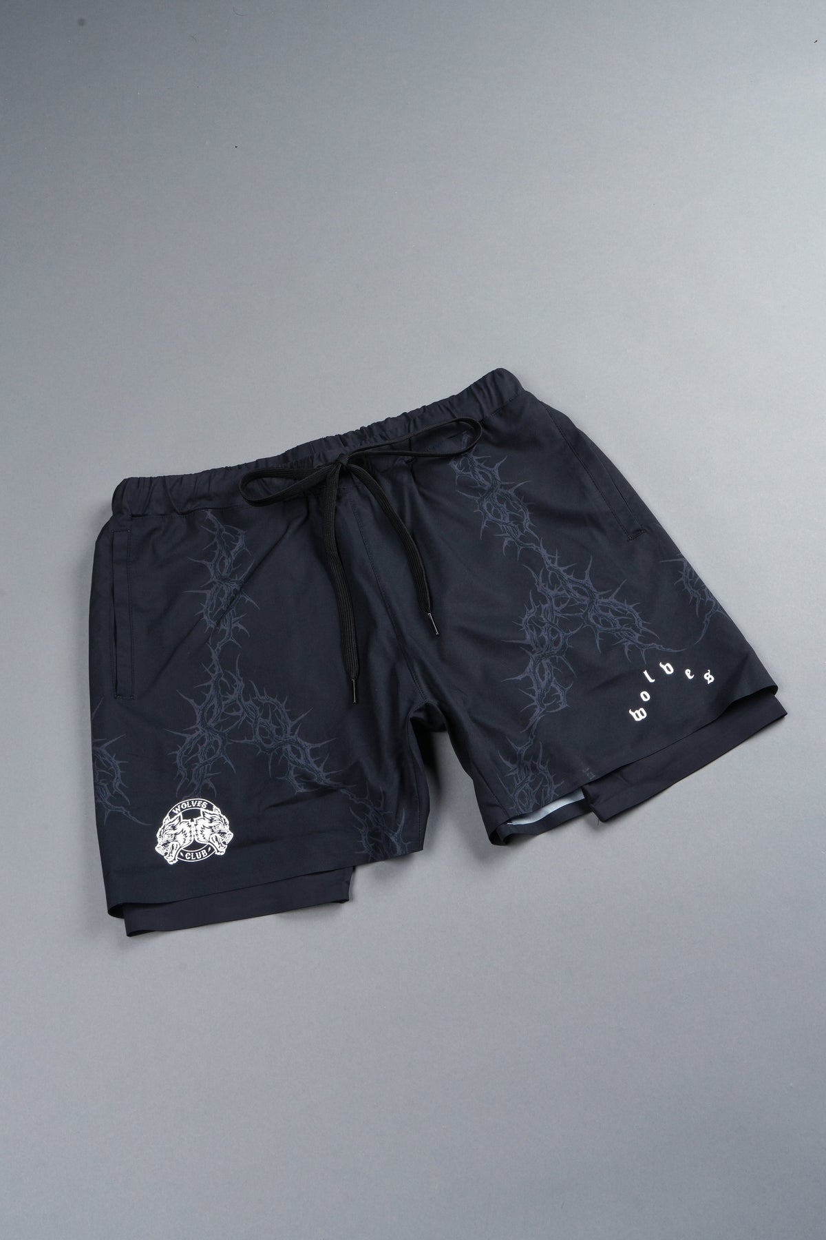 Exo Thorns Compression Shorts In Black — imagem 3