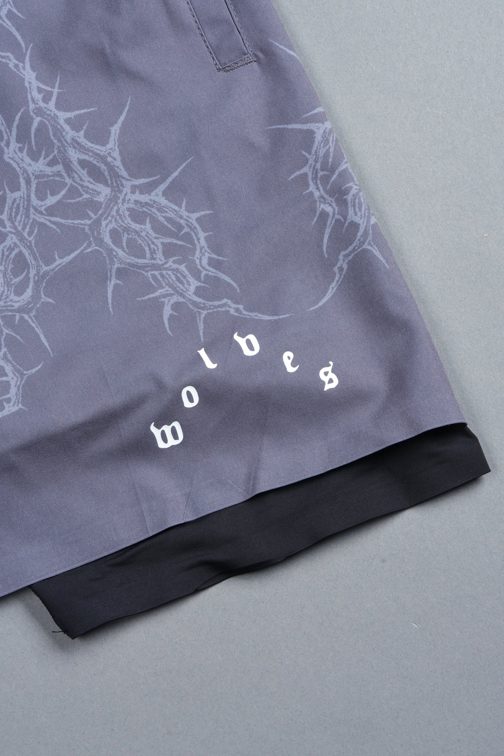 Exo Thorns Compression Shorts In Slate Gray — imagem 5