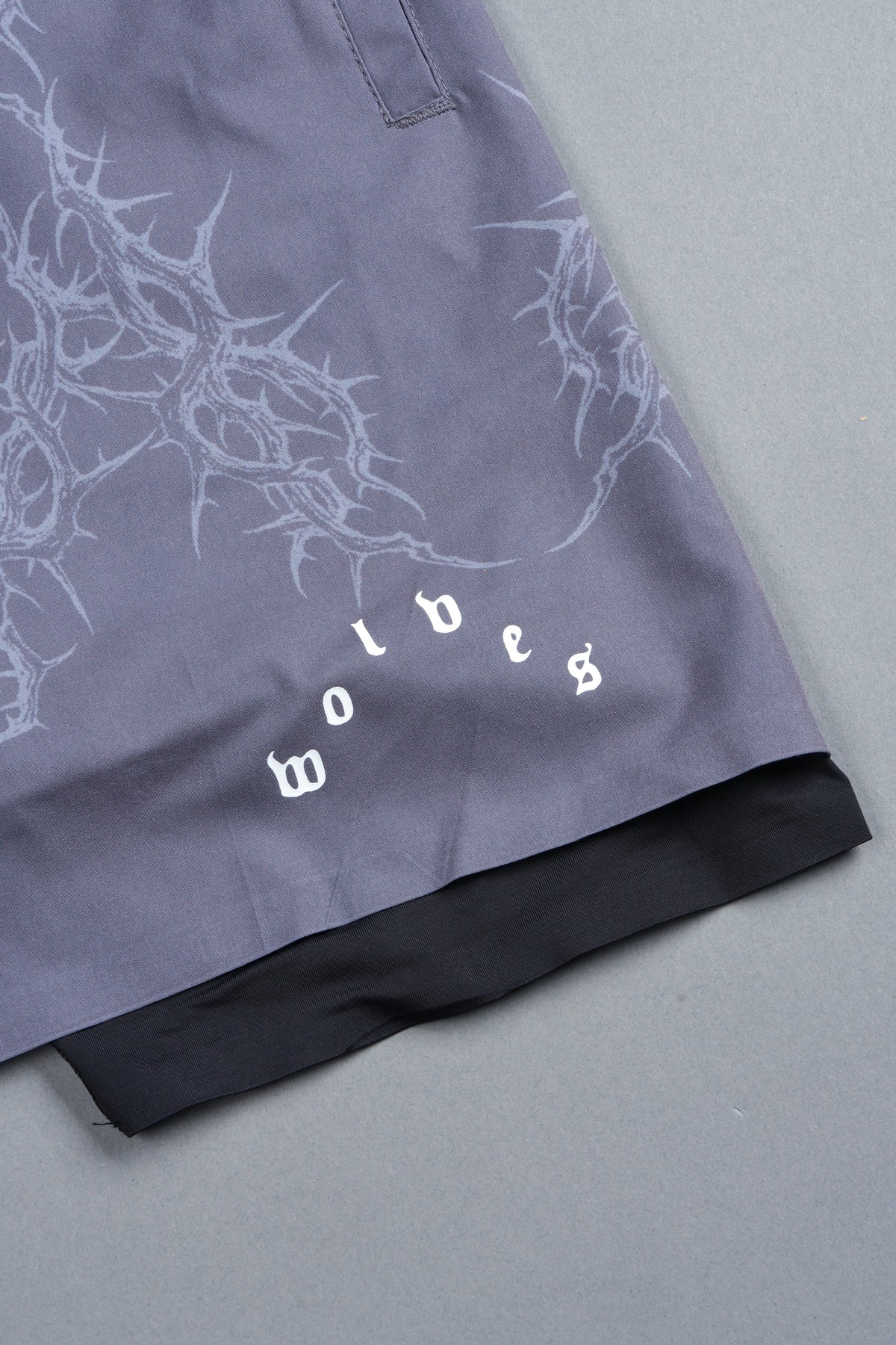Exo Thorns Compression Shorts In Slate Gray — imagem 5