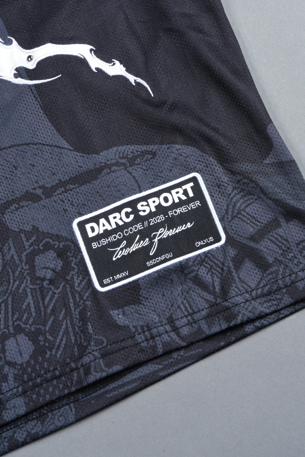 Gashadokuro Emmitt Football Jersey in Black — imagem 12