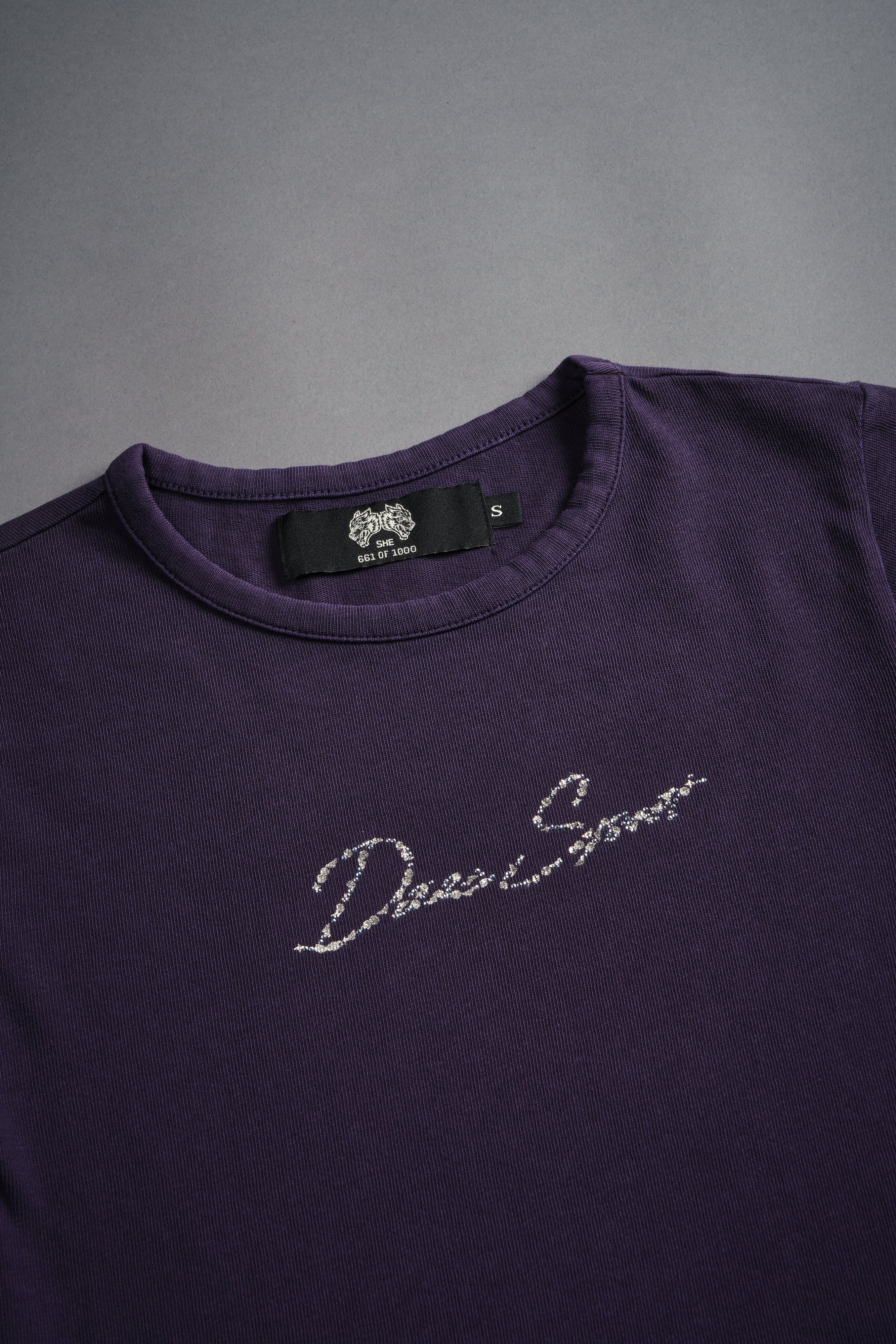 Darc Star "Baby" Tee in Phantom Purple — imagem 8