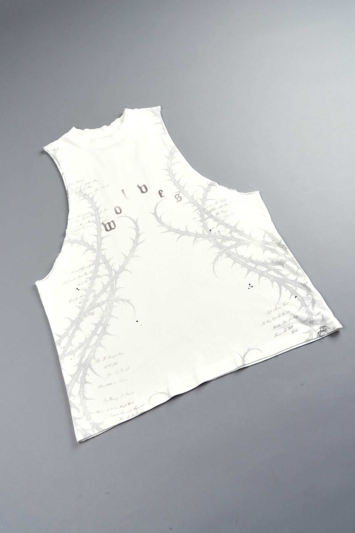 Thorns Frvr Tommy Muscle Tee In Cream — imagem 3