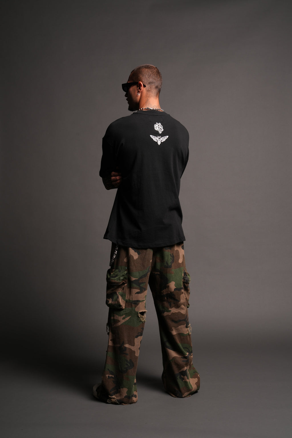 Reaper'S Calling Premium Oversized Tee In Black - imagem 6