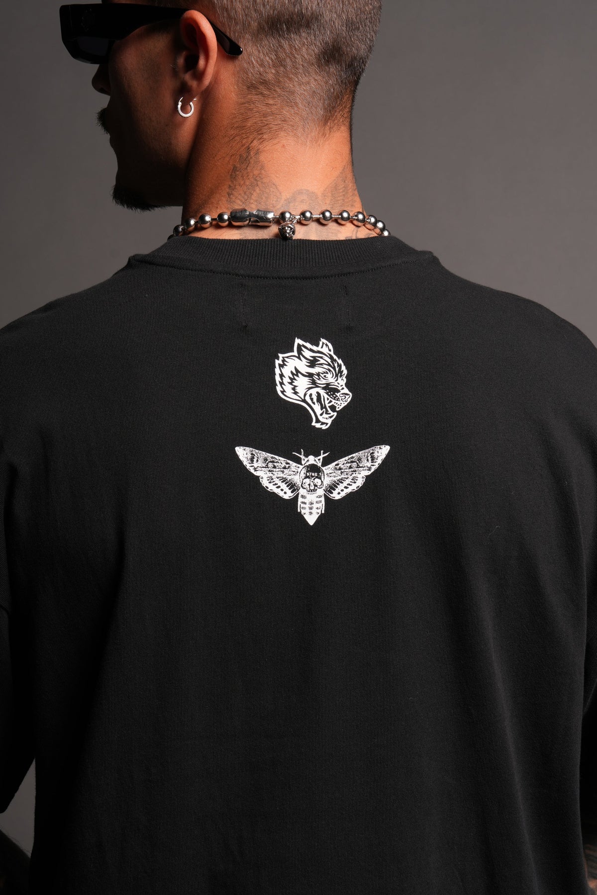 Reaper'S Calling Premium Oversized Tee In Black - imagem 8