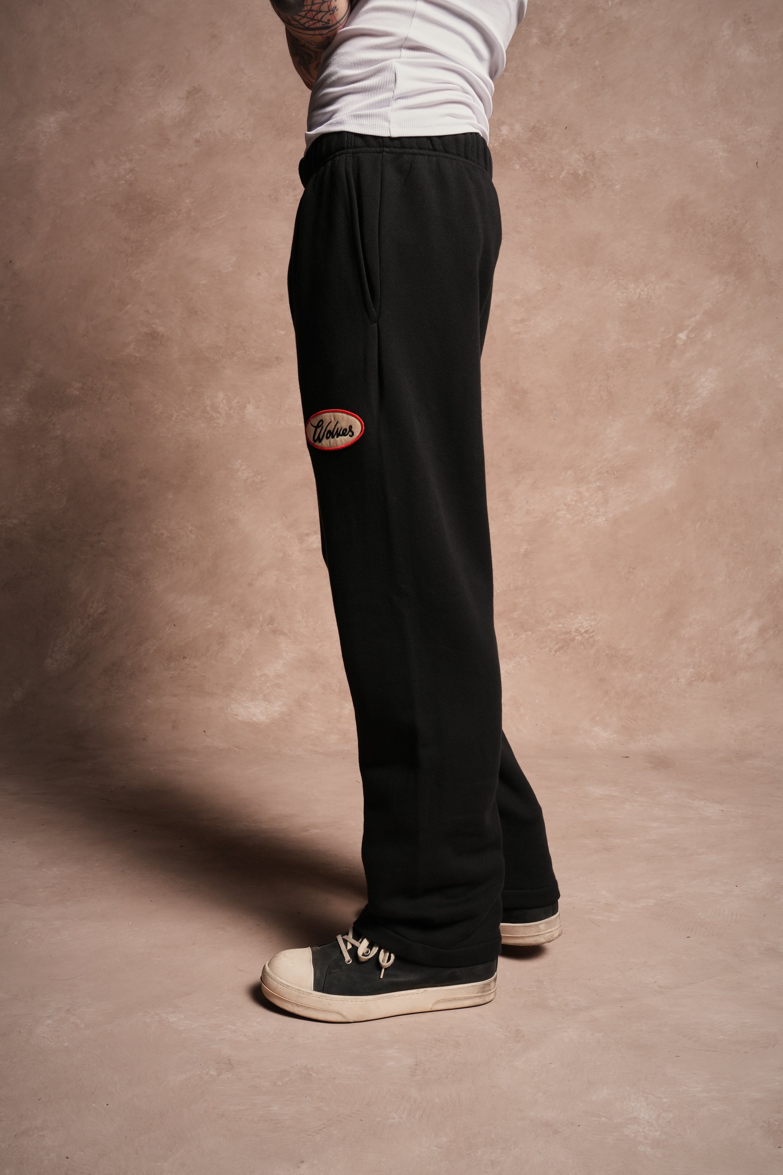 Written On Stone Bigelow Sweat Pants in Black