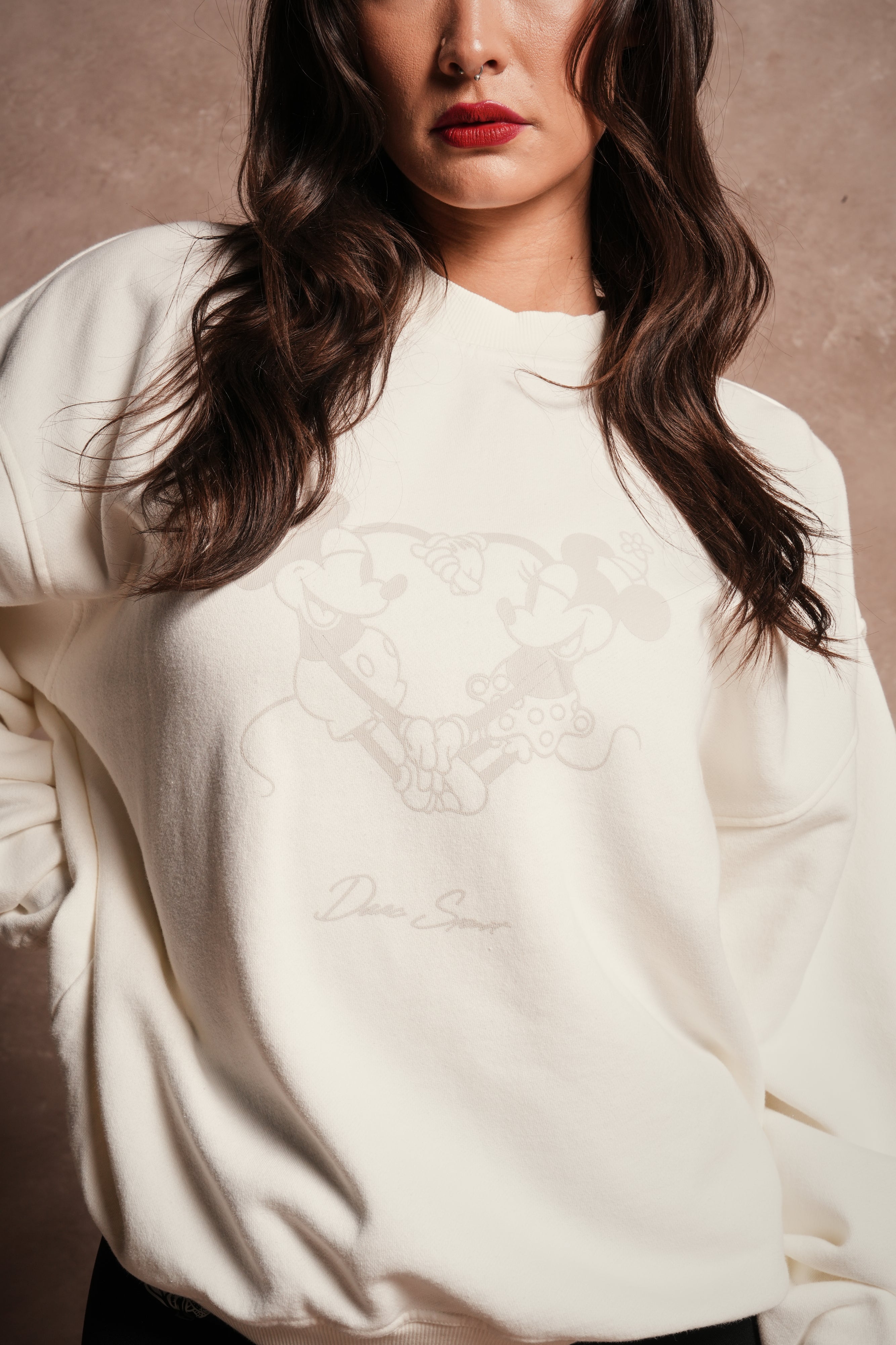 The Two Of Us London Crewneck in Cream