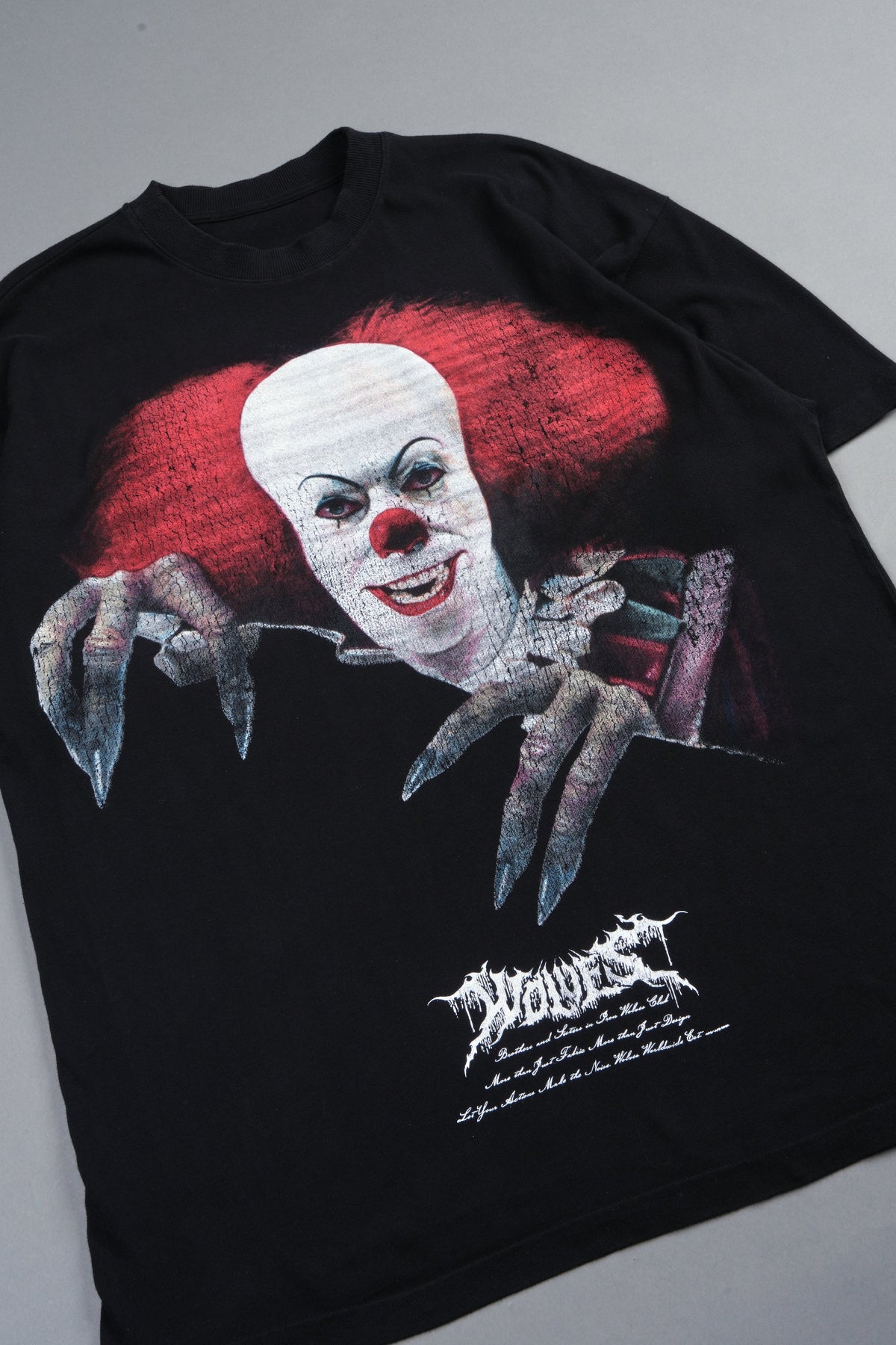 Pennywise Premium Oversized Tee In Black