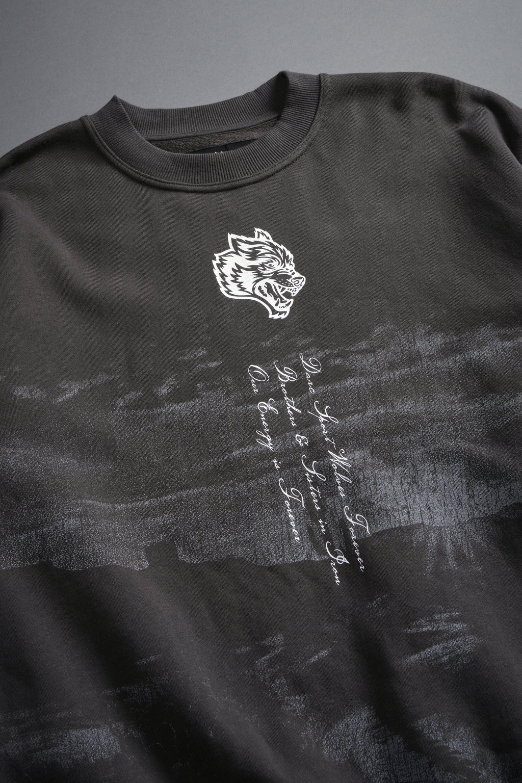 Our Journey London Crewneck in Wolf Gray — imagem 9