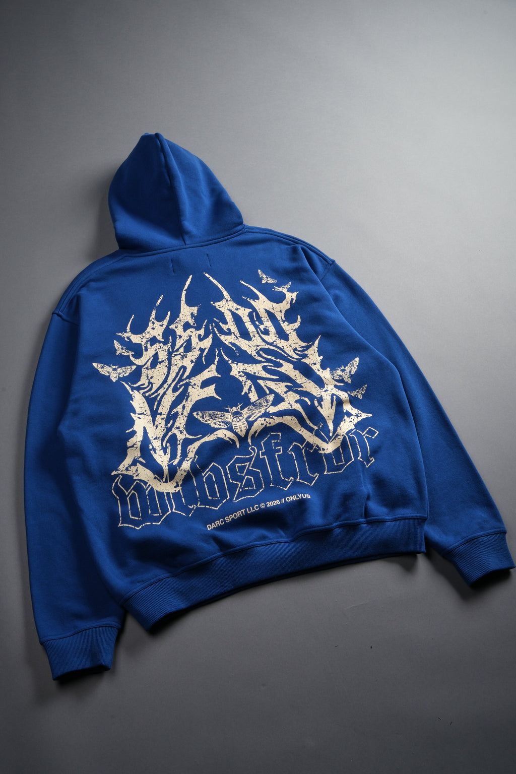 Ssddnfgu Hesh Pierce Hoodie in Darc Cobalt — imagem 9