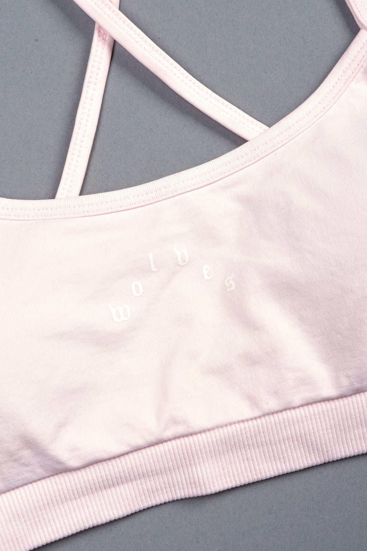 She Pyramid Layla Soft Seamless Bra In Blush Pink — imagem 4