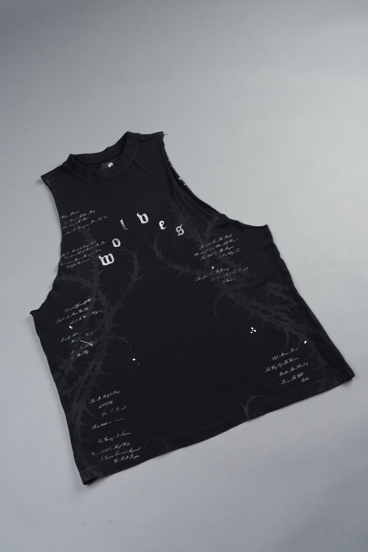 Thorns Frvr Tommy Muscle Tee In Black — imagem 3