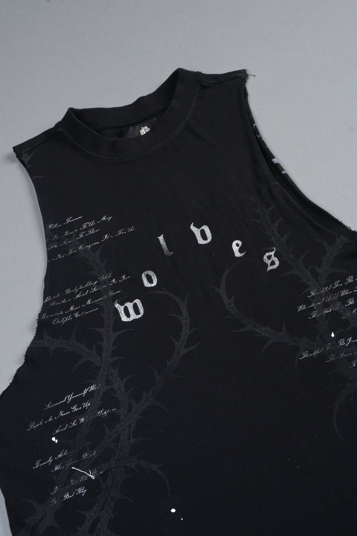 Thorns Frvr Tommy Muscle Tee In Black — imagem 4