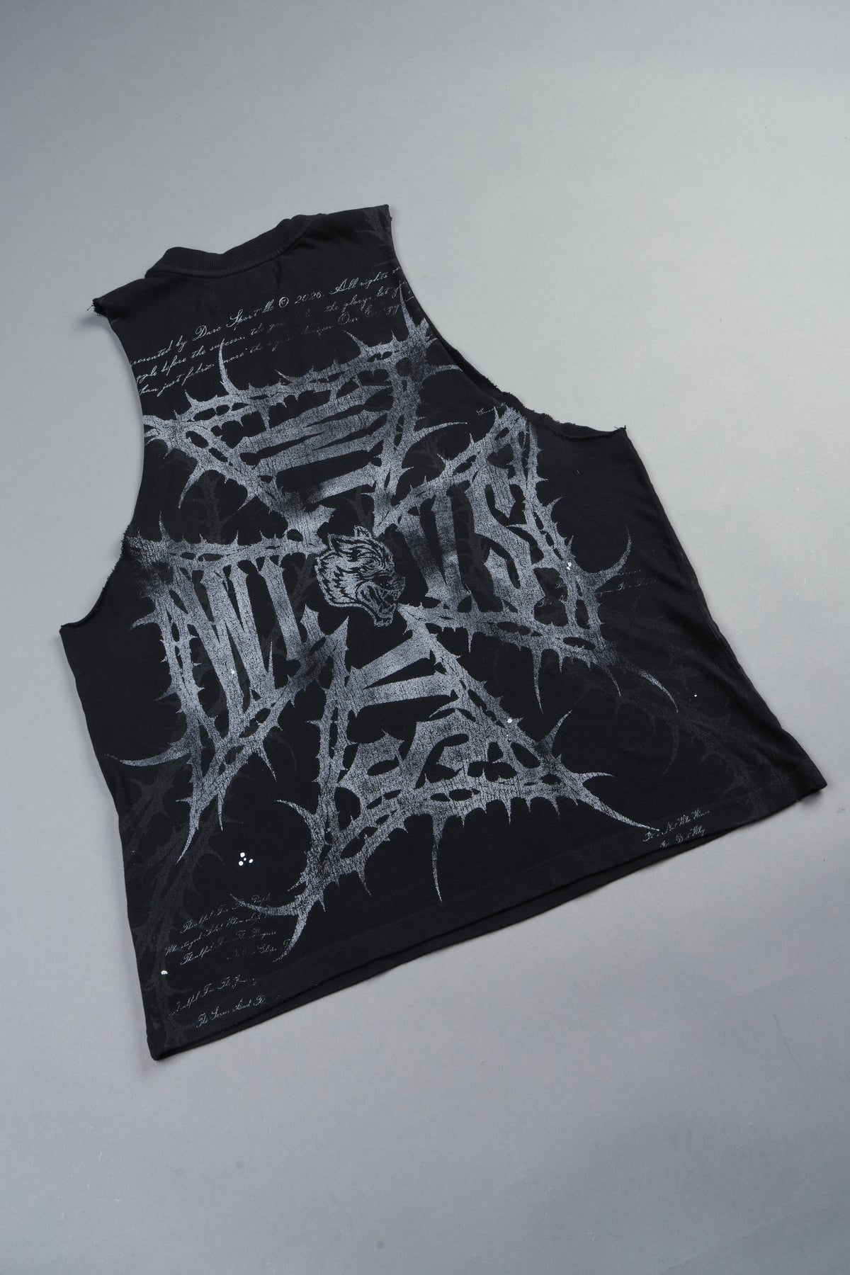 Thorns Frvr Tommy Muscle Tee In Black — imagem 5