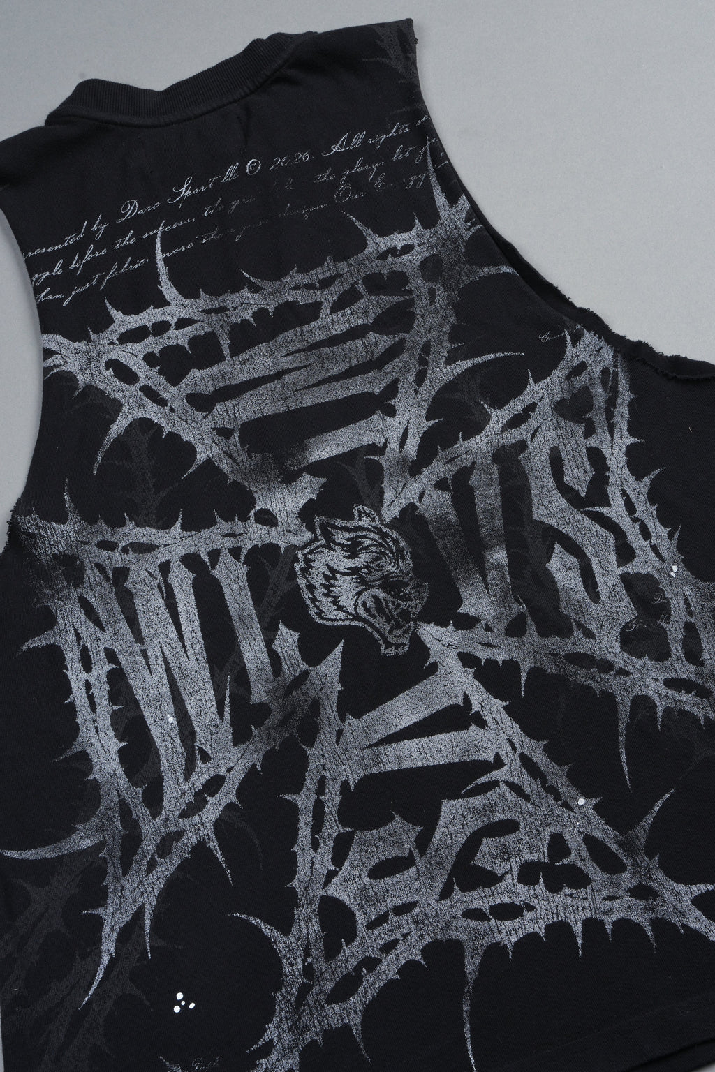 Thorns Frvr Tommy Muscle Tee In Black — imagem 6