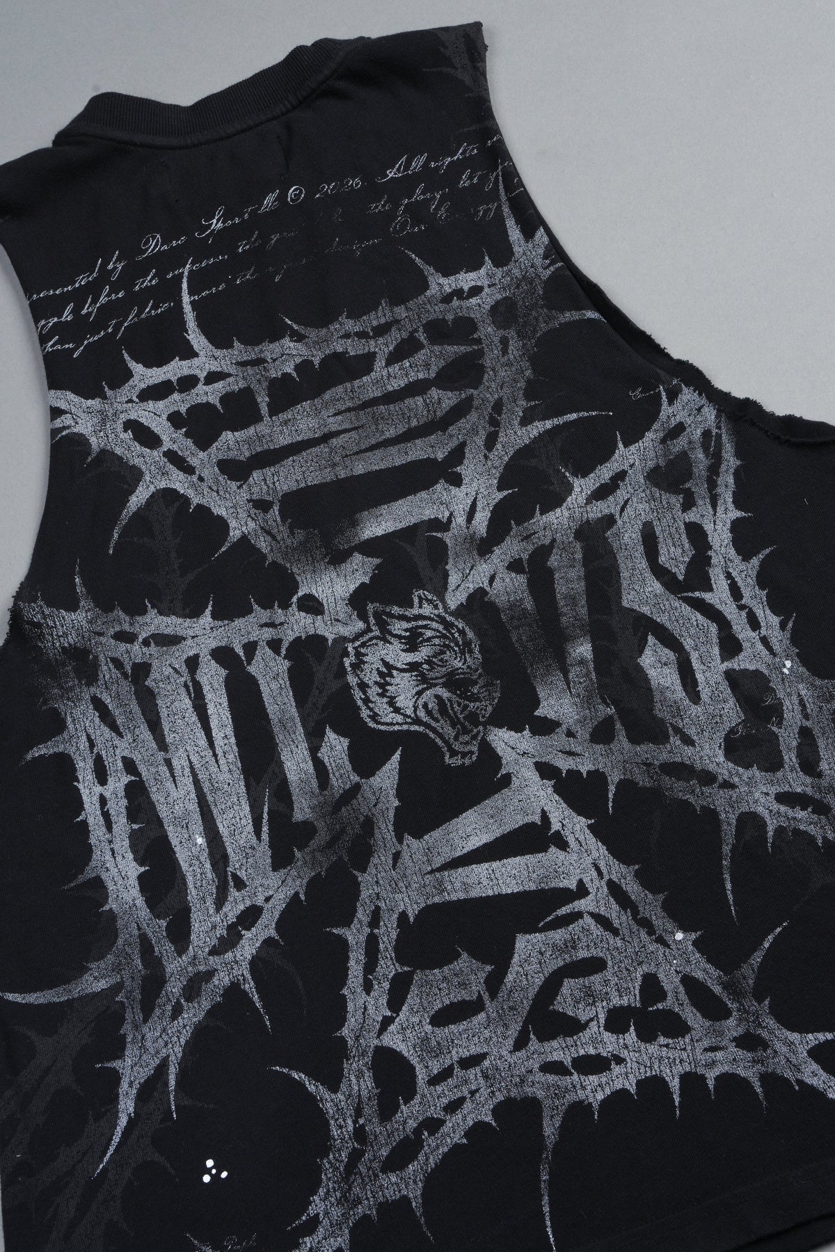 Thorns Frvr Tommy Muscle Tee In Black — imagem 6