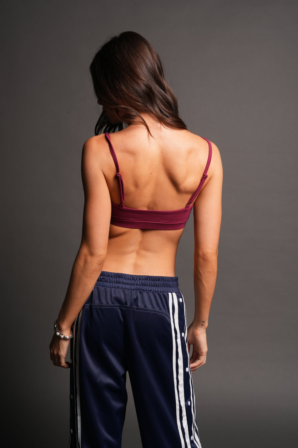 She Wolf Remi Bralette In Deep Raspberry — imagem 2