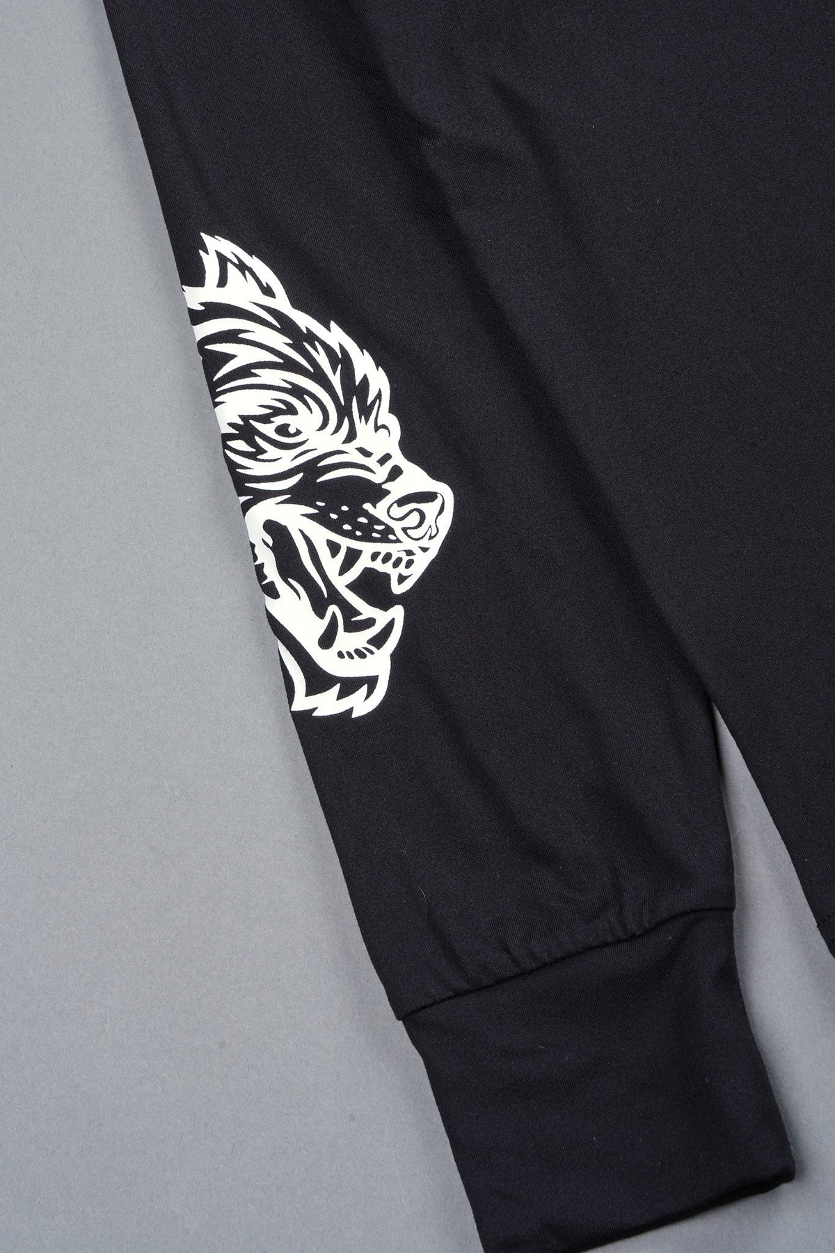 Hesh Mantra Dry Wolf Raglan Ls Tee In Black