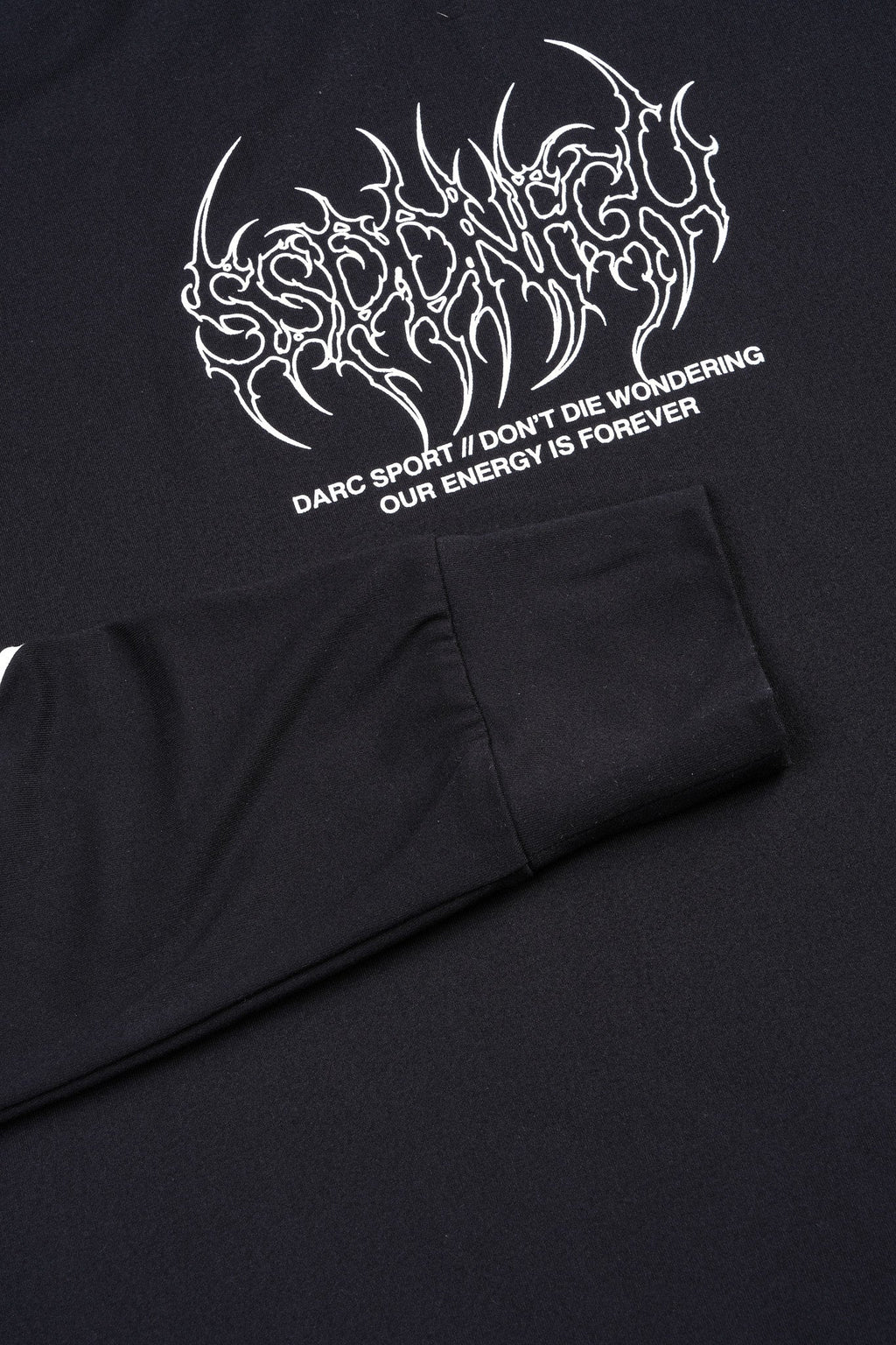 Hesh Mantra Dry Wolf Raglan Ls Tee In Black