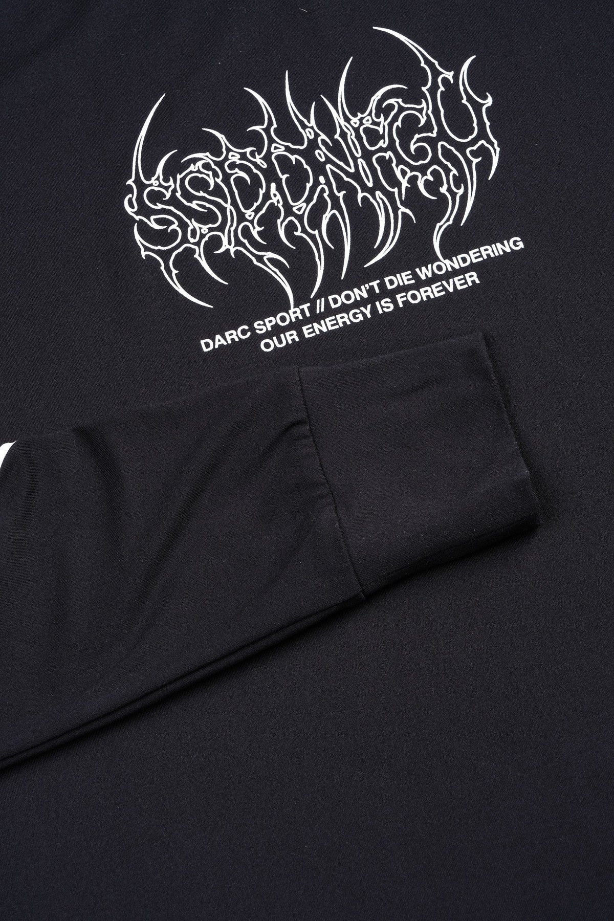 Hesh Mantra Dry Wolf Raglan Ls Tee In Black