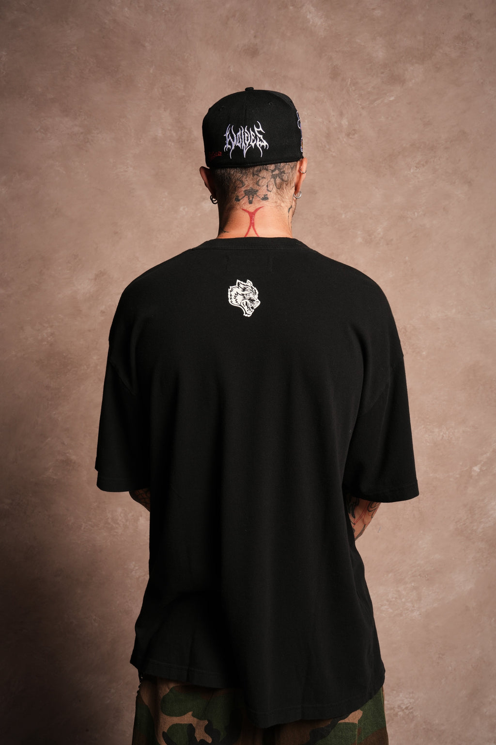 Mickey Mouse Hesh Premium Oversized Tee in Black