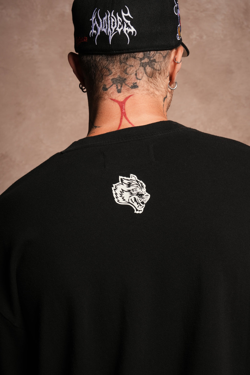 Mickey Mouse Hesh Premium Oversized Tee in Black