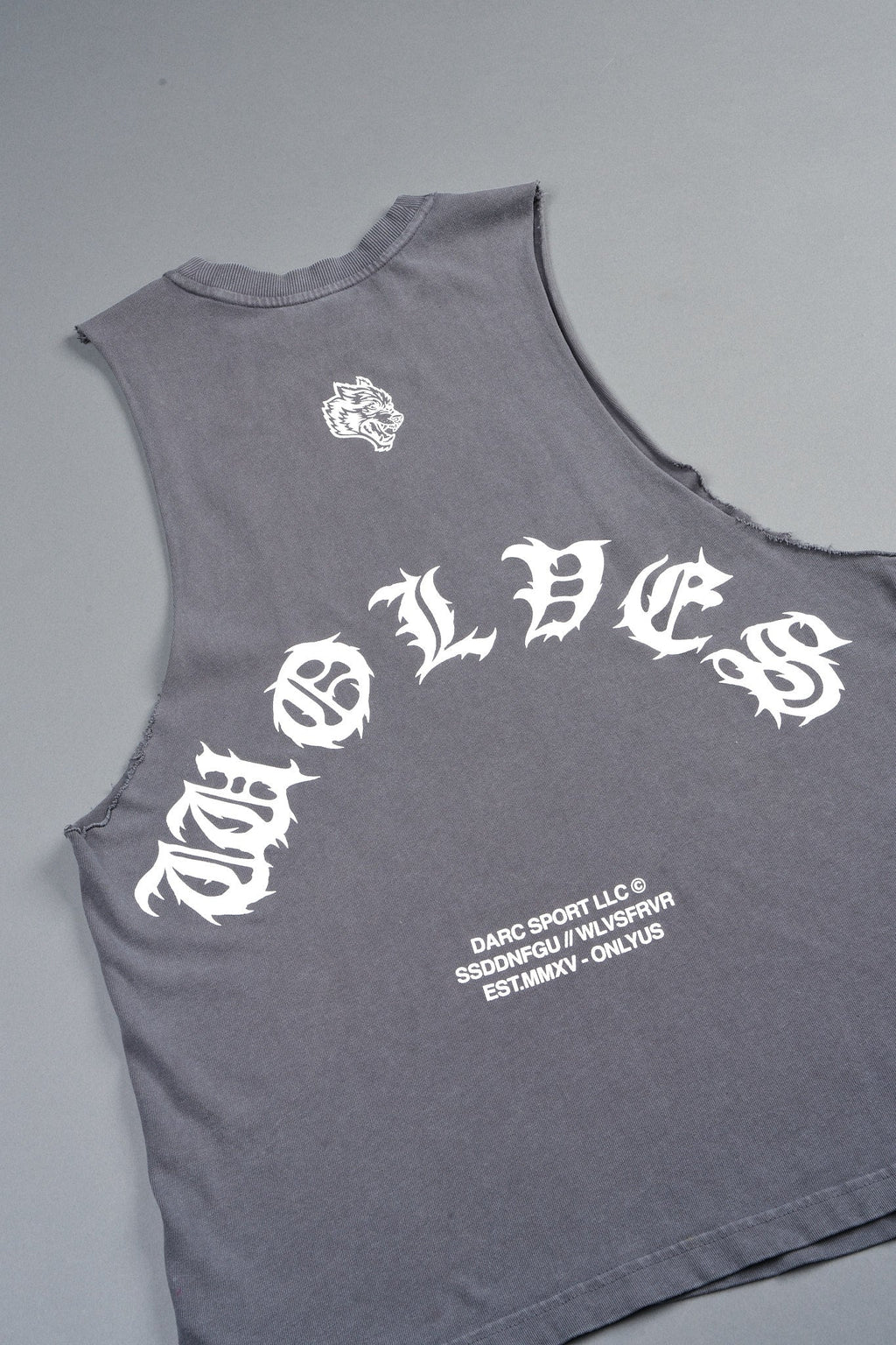 Michael Forever Tommy Muscle Tee In Slate Gray