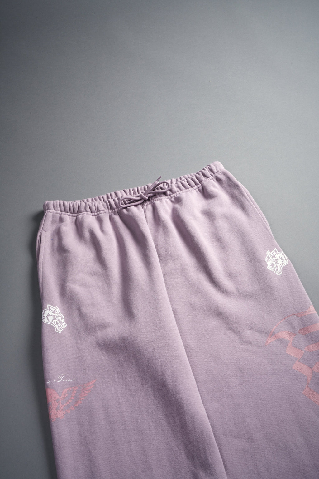 Free Will V2 Lightweight Lounger Sweat Pants in Purple Smoke — imagem 8