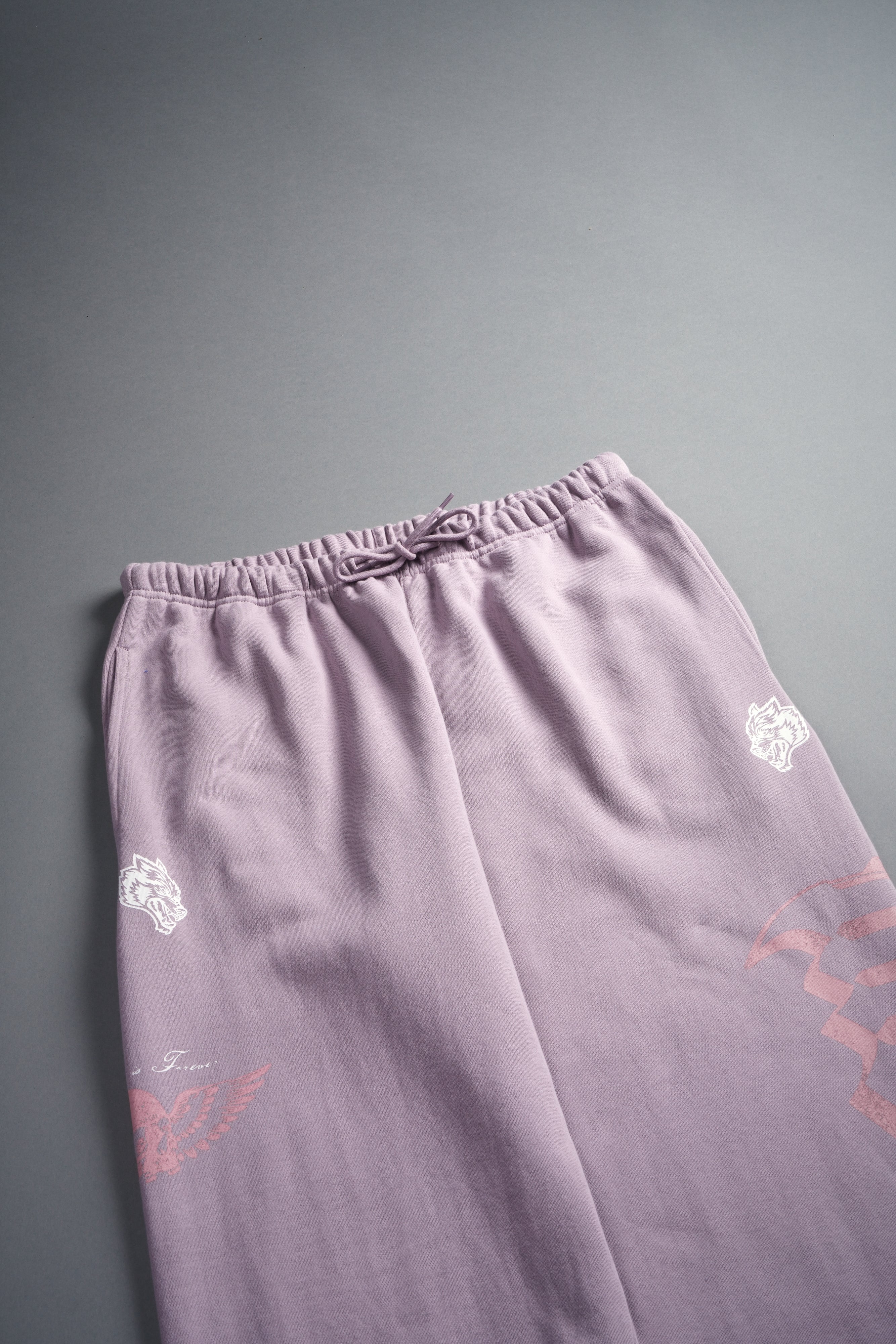 Free Will V2 Lightweight Lounger Sweat Pants in Purple Smoke — imagem 8