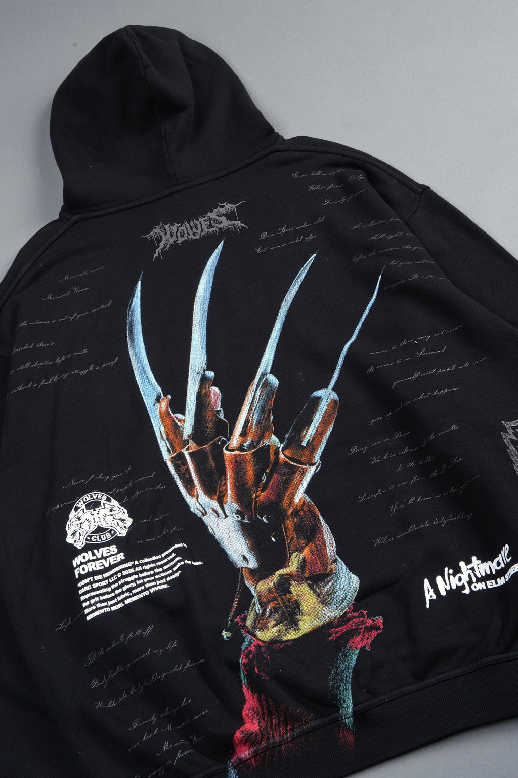 Dont Sleep Pierce Hoodie In Black