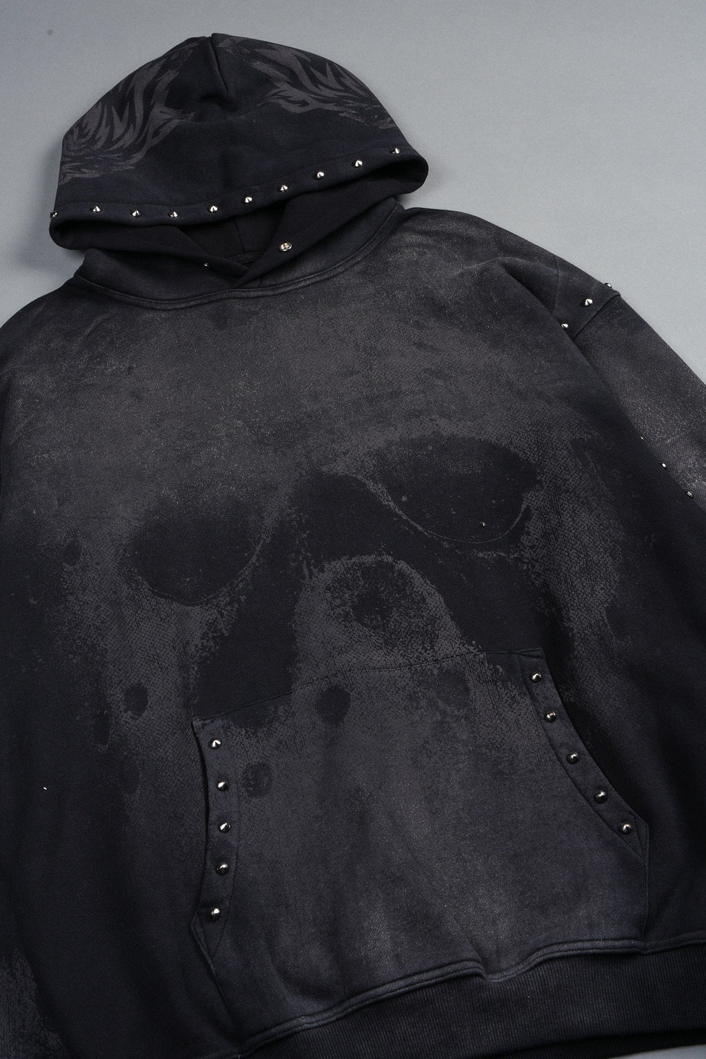 Jason Forever Cornell Hoodie In Black Super Sun Fade