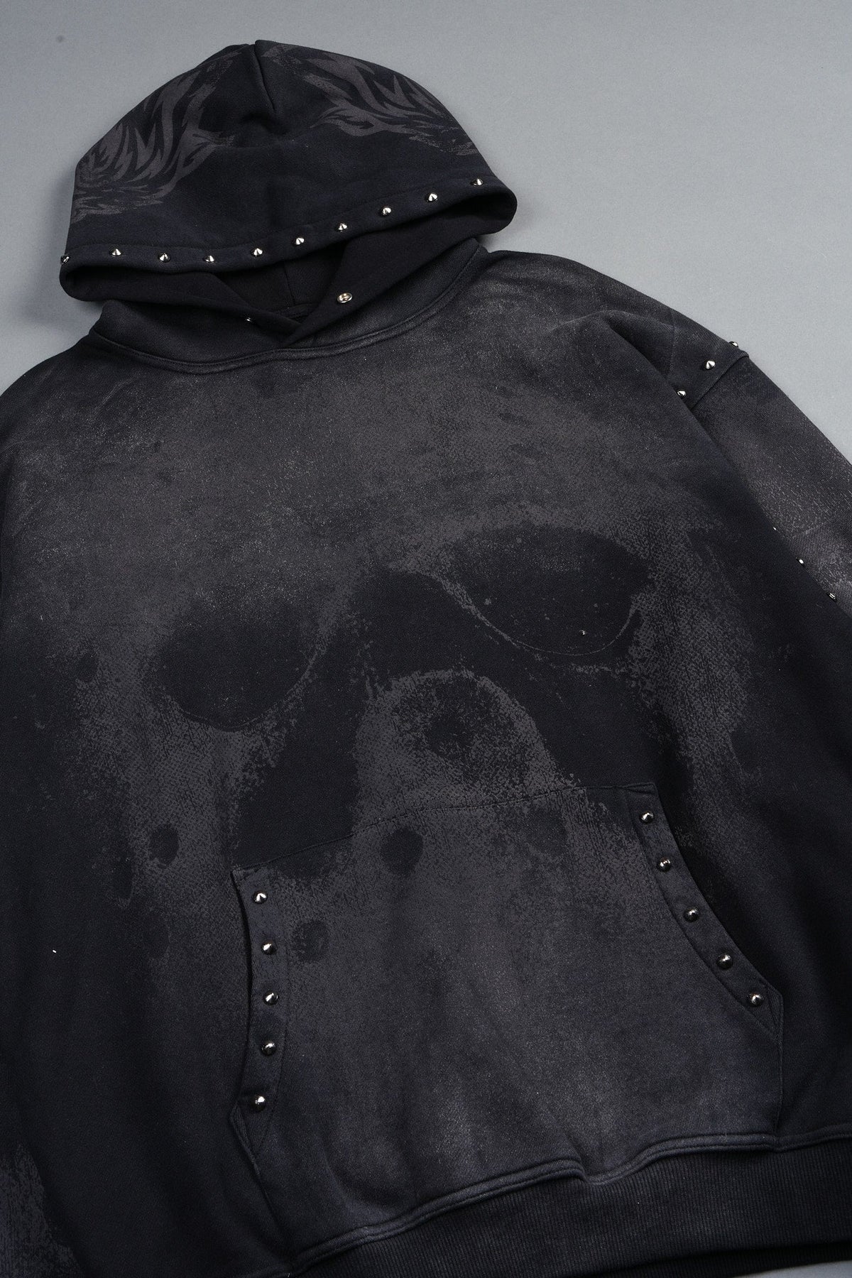 Jason Forever Cornell Hoodie In Black Super Sun Fade