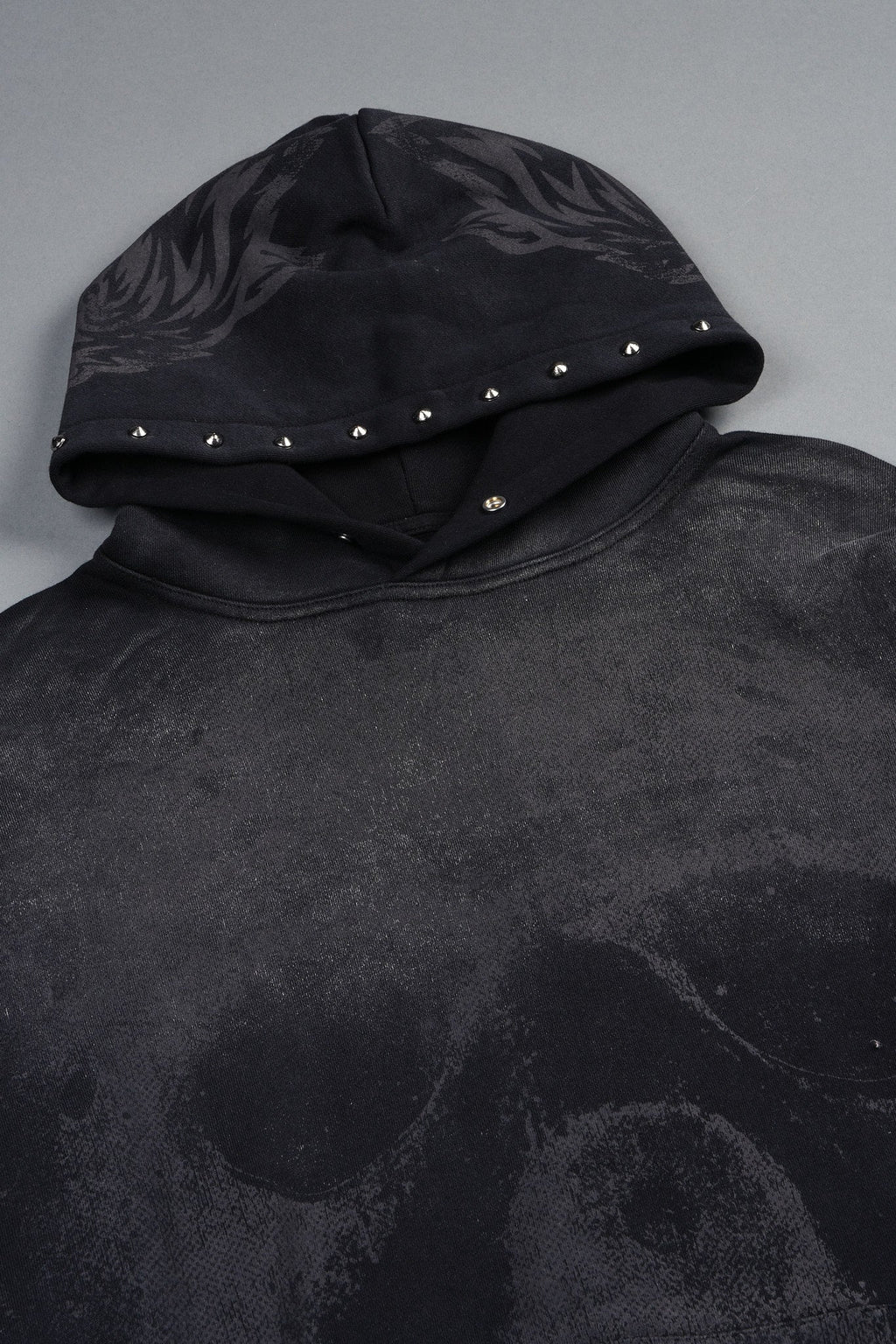 Jason Forever Cornell Hoodie In Black Super Sun Fade