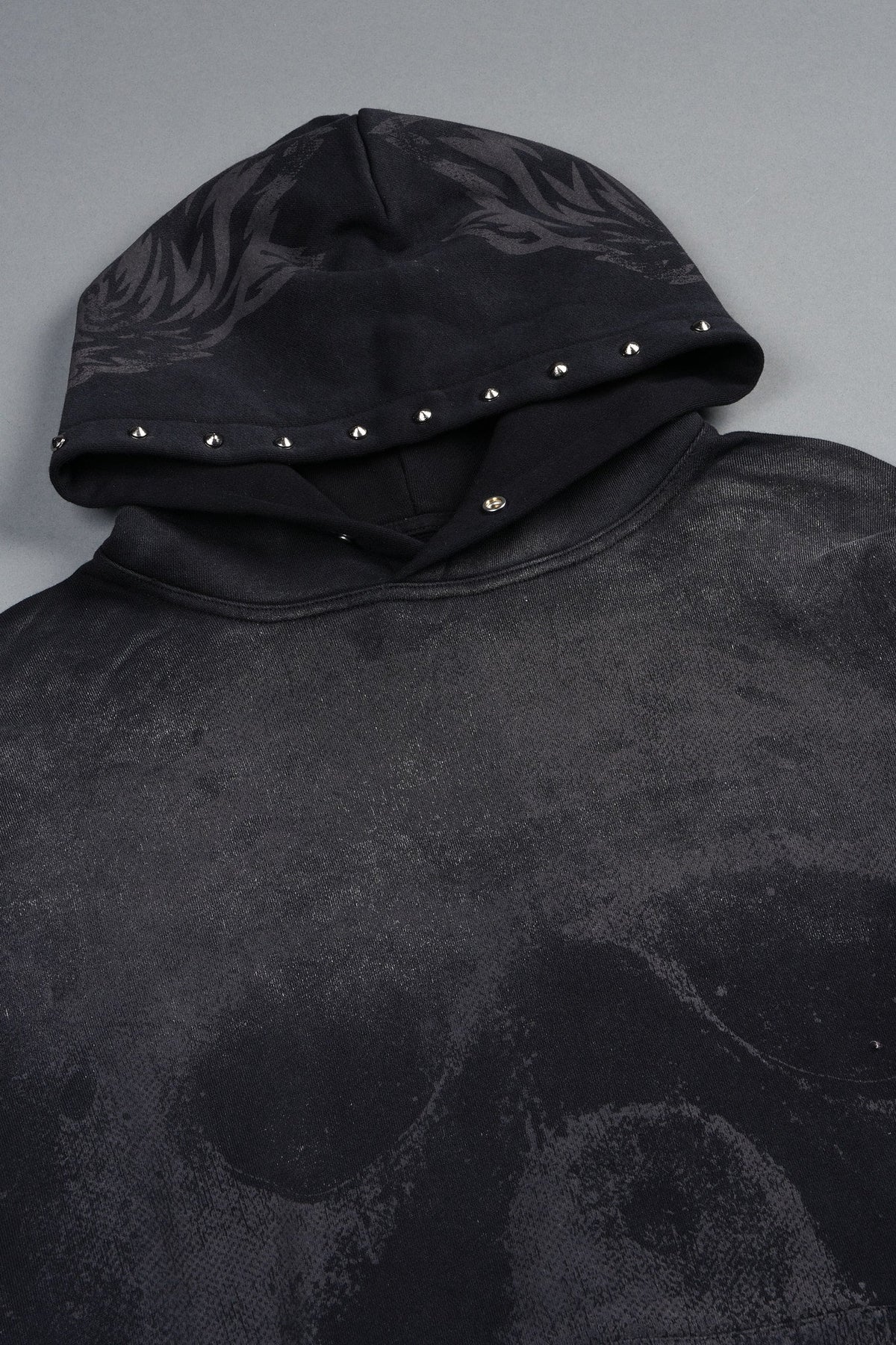 Jason Forever Cornell Hoodie In Black Super Sun Fade